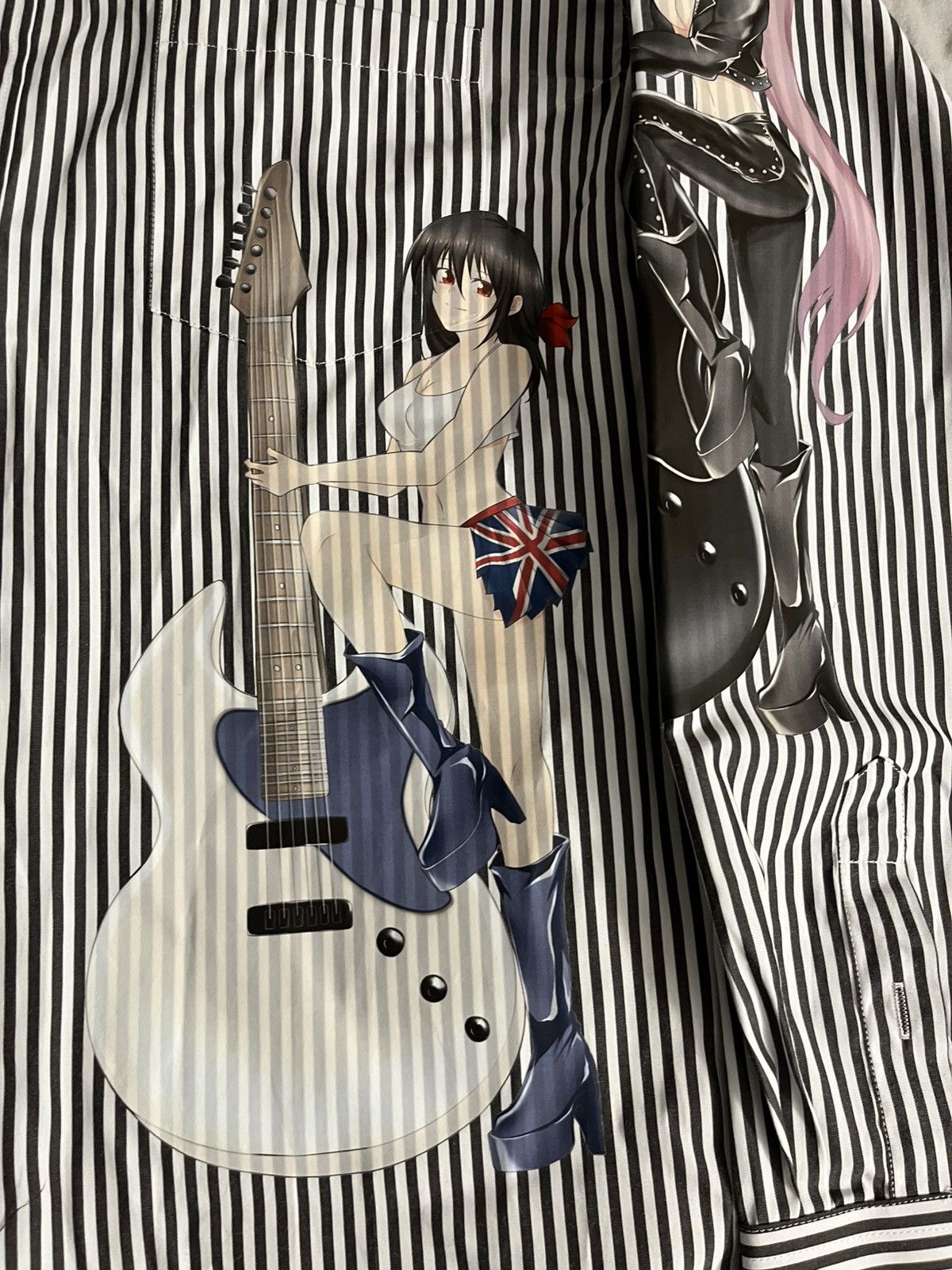 Other Son ludo guitar girl button up striped shirt Size US XL / EU 56 / 4 - 3 Thumbnail