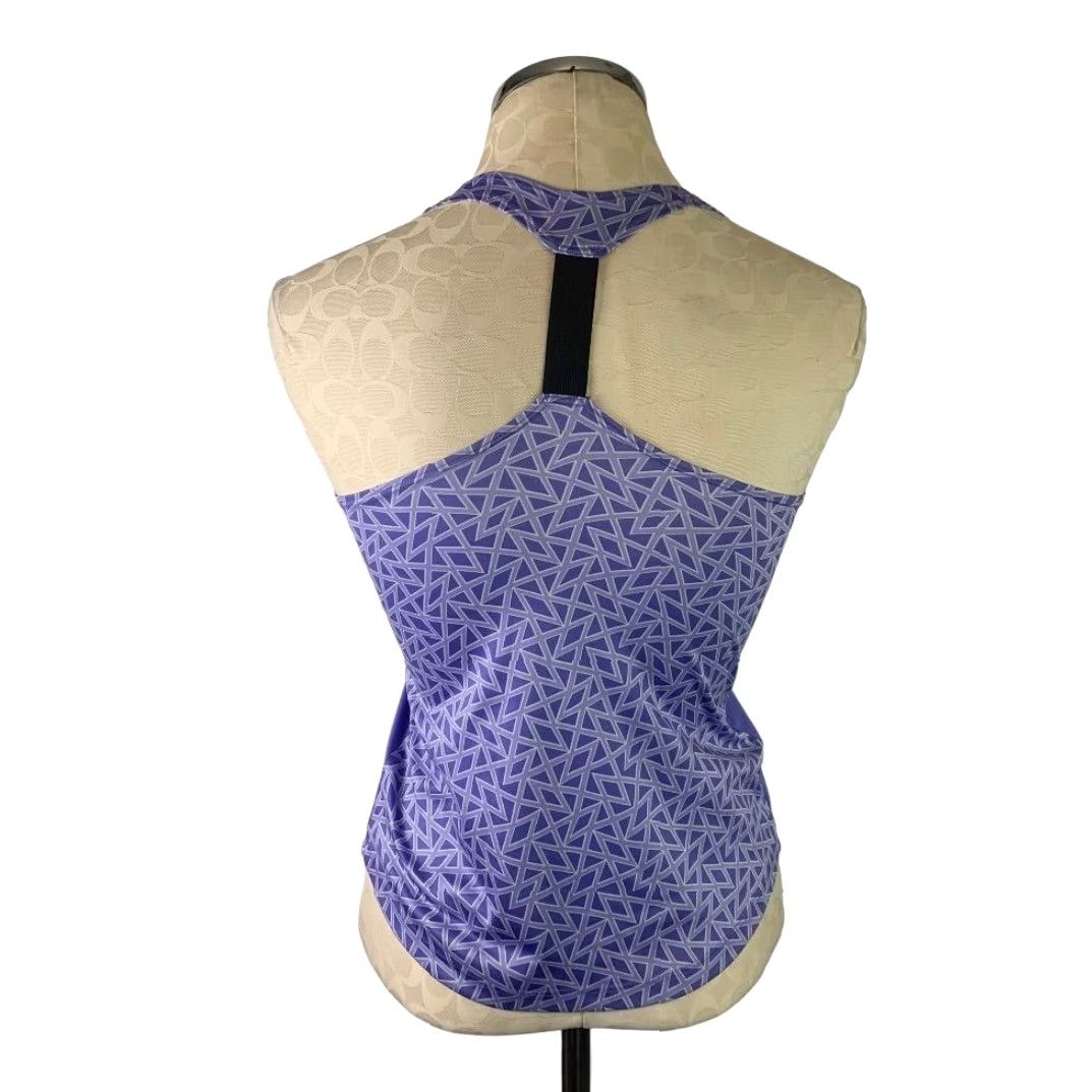 Under Armour Under Armour Women Tank Racerback Activewear S Purple Back Contrast Small Size ONE SIZE - 5 Thumbnail