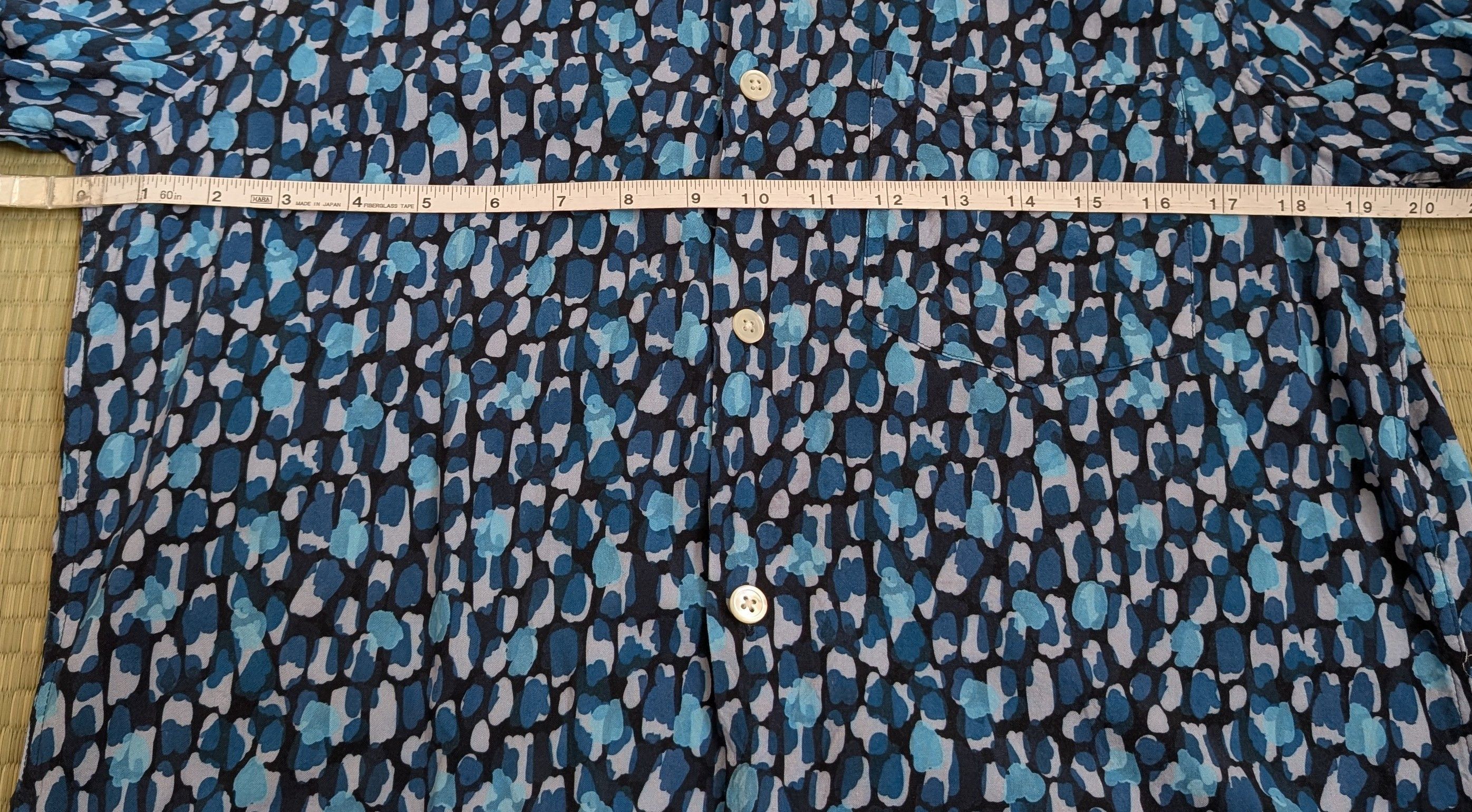 Portuguese Flannel Portuguese Flannel SS Pattern Shirt Made in Portugal Size US M / EU 48-50 / 2 - 5 Thumbnail