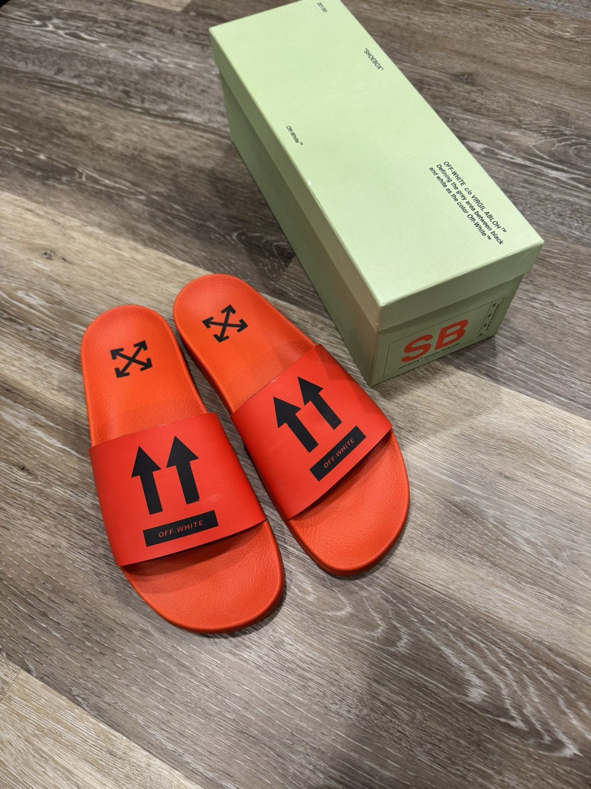 Off-White Off-white sandal Size US 11 / EU 44 - 1 Thumbnail