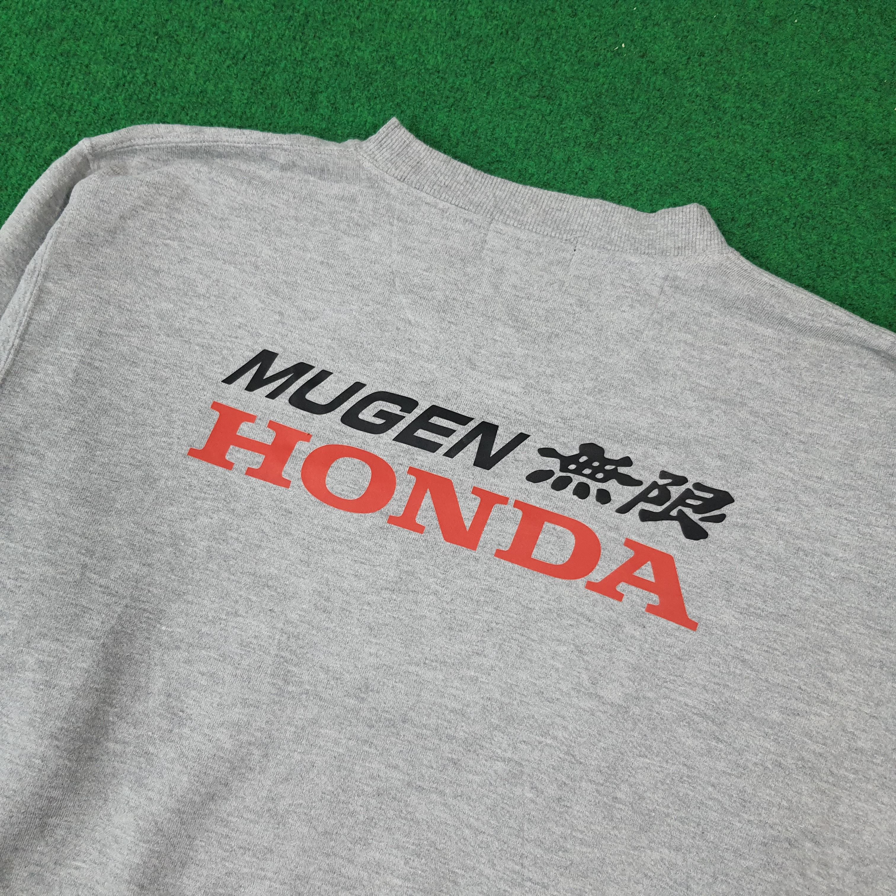Japanese Brand Vintage Mugen Honda Racing Custom Logo Sweatshirt C275N11 Size US L / EU 52-54 / 3 - 2 Thumbnail