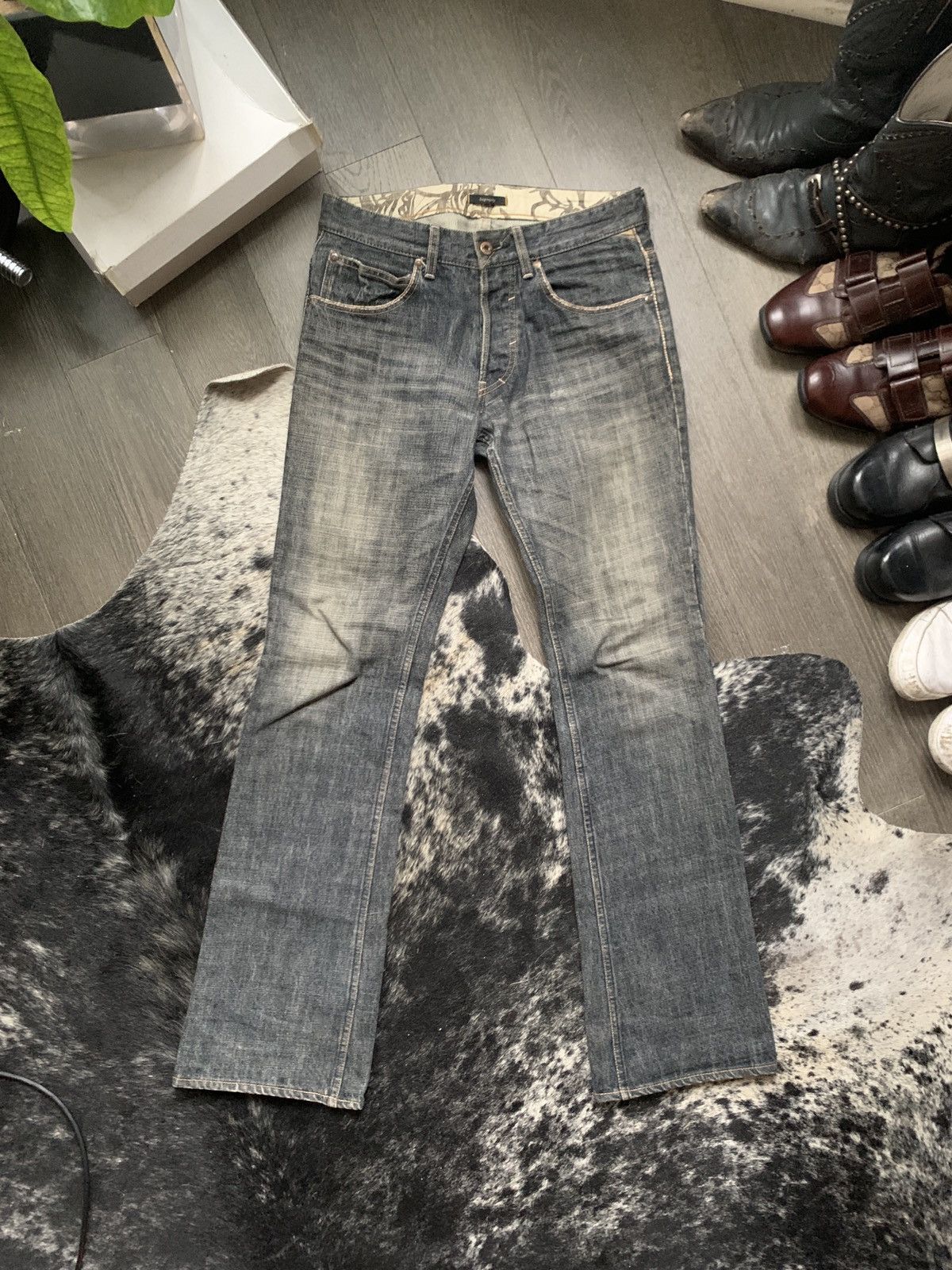 Biography Japanese flared jeans