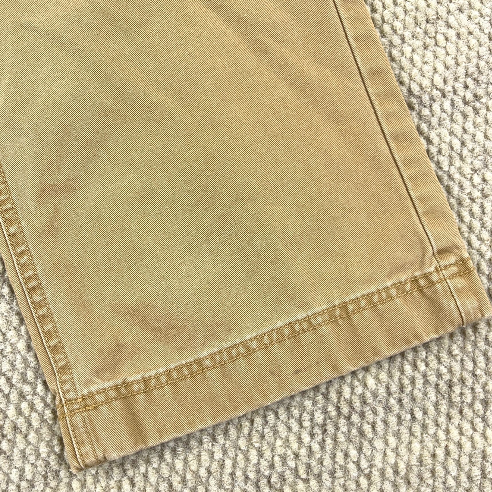 Vintage VINTAGE J Crew Men Chino Pants Slacks 34x30 Khaki Brown Comfort Straight Leg Preppy Size US 34 / EU 50 - 5 Thumbnail