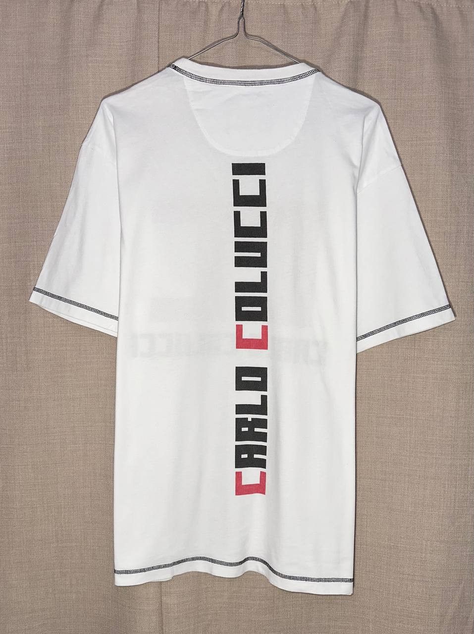 Carlo Colucci Carlo Colucci T-Shirt Big Logo Print Short Sleeve Size US XL / EU 56 / 4 - 2 Thumbnail