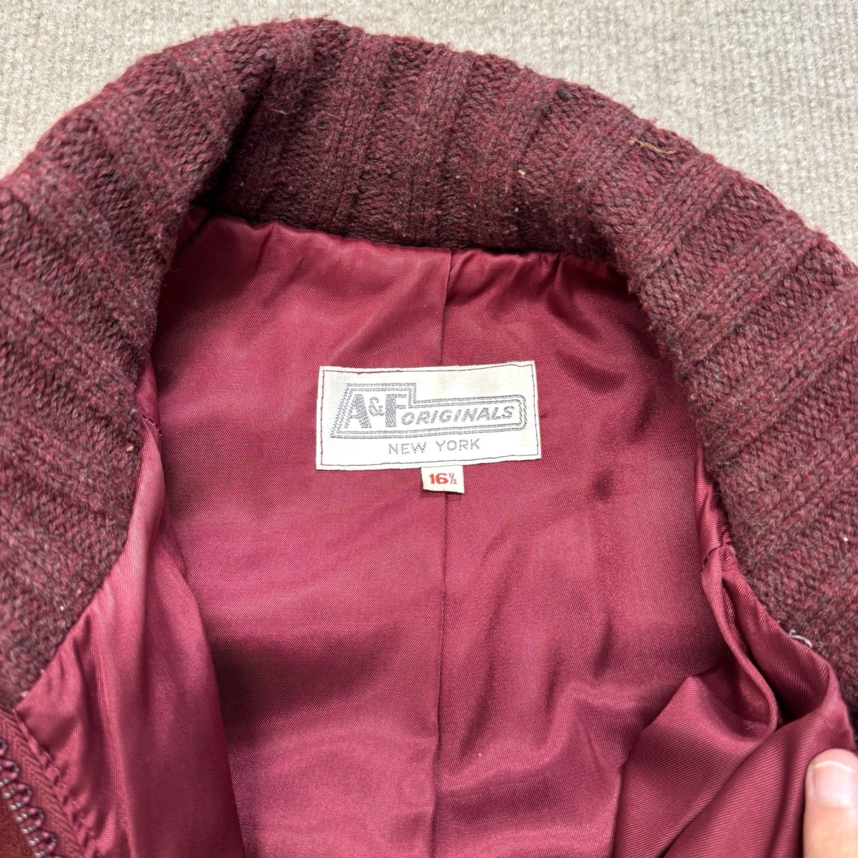 Abercrombie & Fitch VINTAGE Abercrombie And Fitch Suede Bomber Jacket Womens L Zip Up Pockets Size XXL / US 16-18 / IT 52-54 - 6 Thumbnail