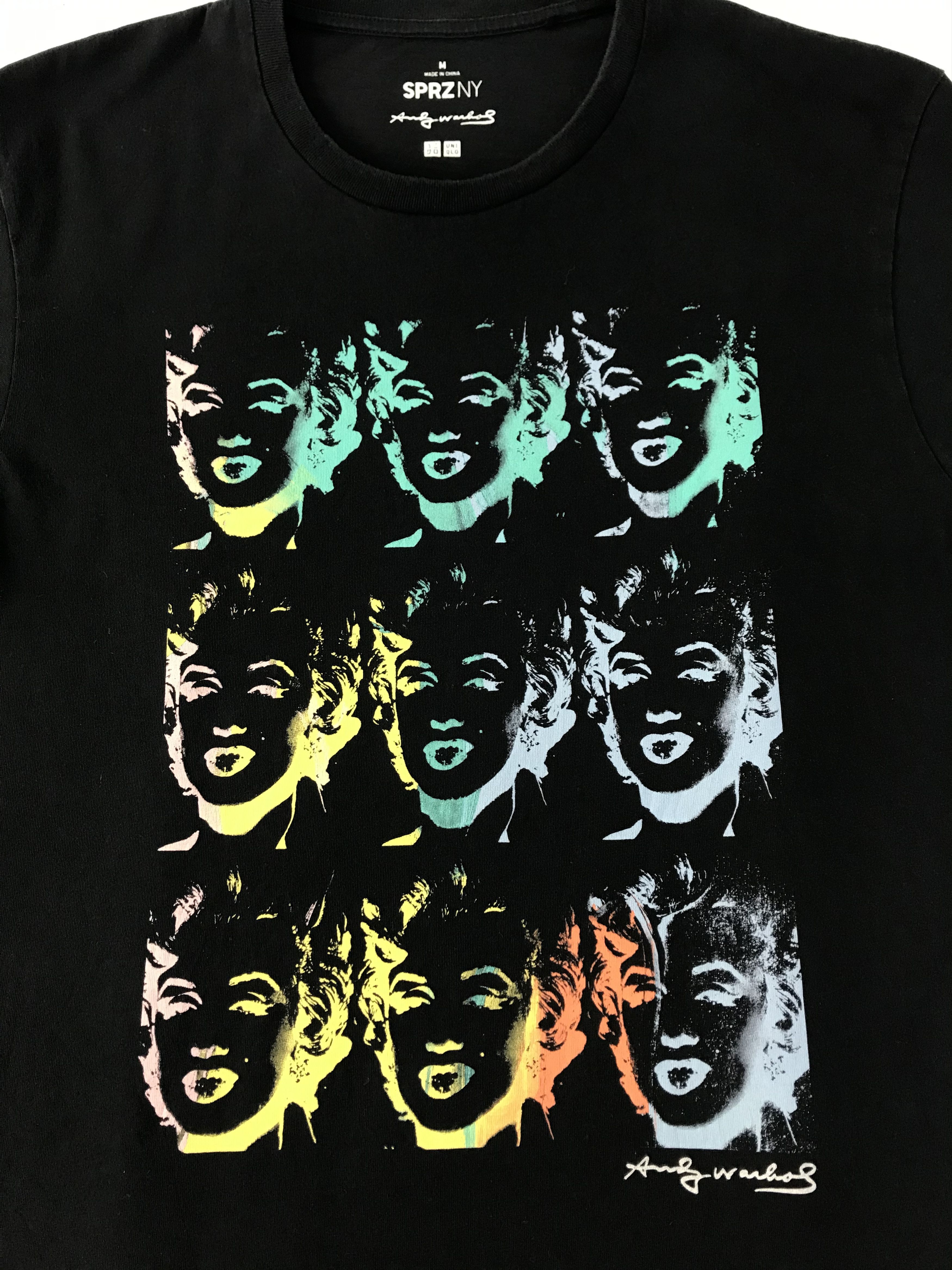 Andy Warhol Andy Warhol Multiple Face Logo Pop Art Printed Tee Size US S / EU 44-46 / 1 - 4 Thumbnail