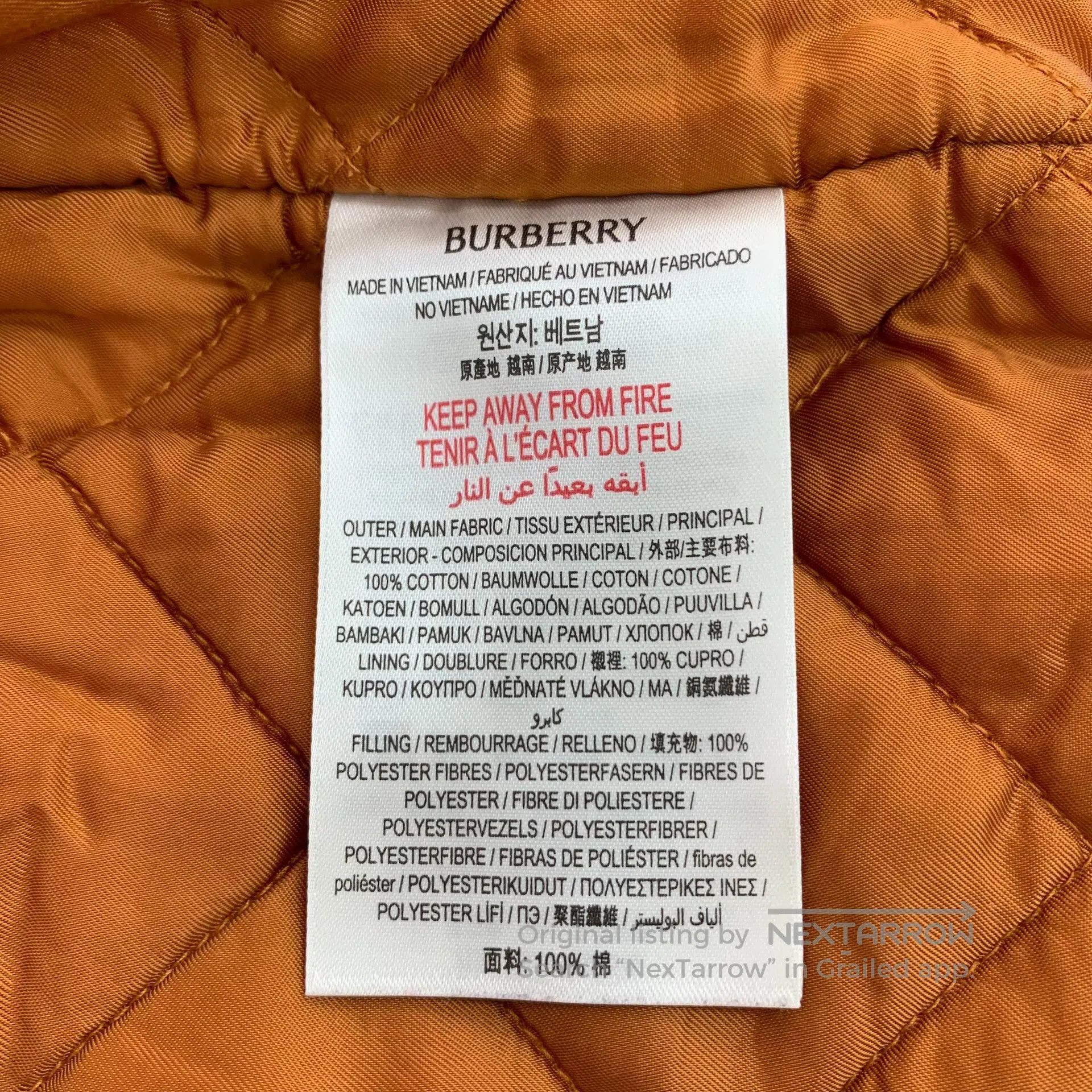 Burberry Burberry size 8y Brown Plaid Cotton Collar Zip Long Sleeve Size US M / EU 48-50 / 2 - 6 Thumbnail
