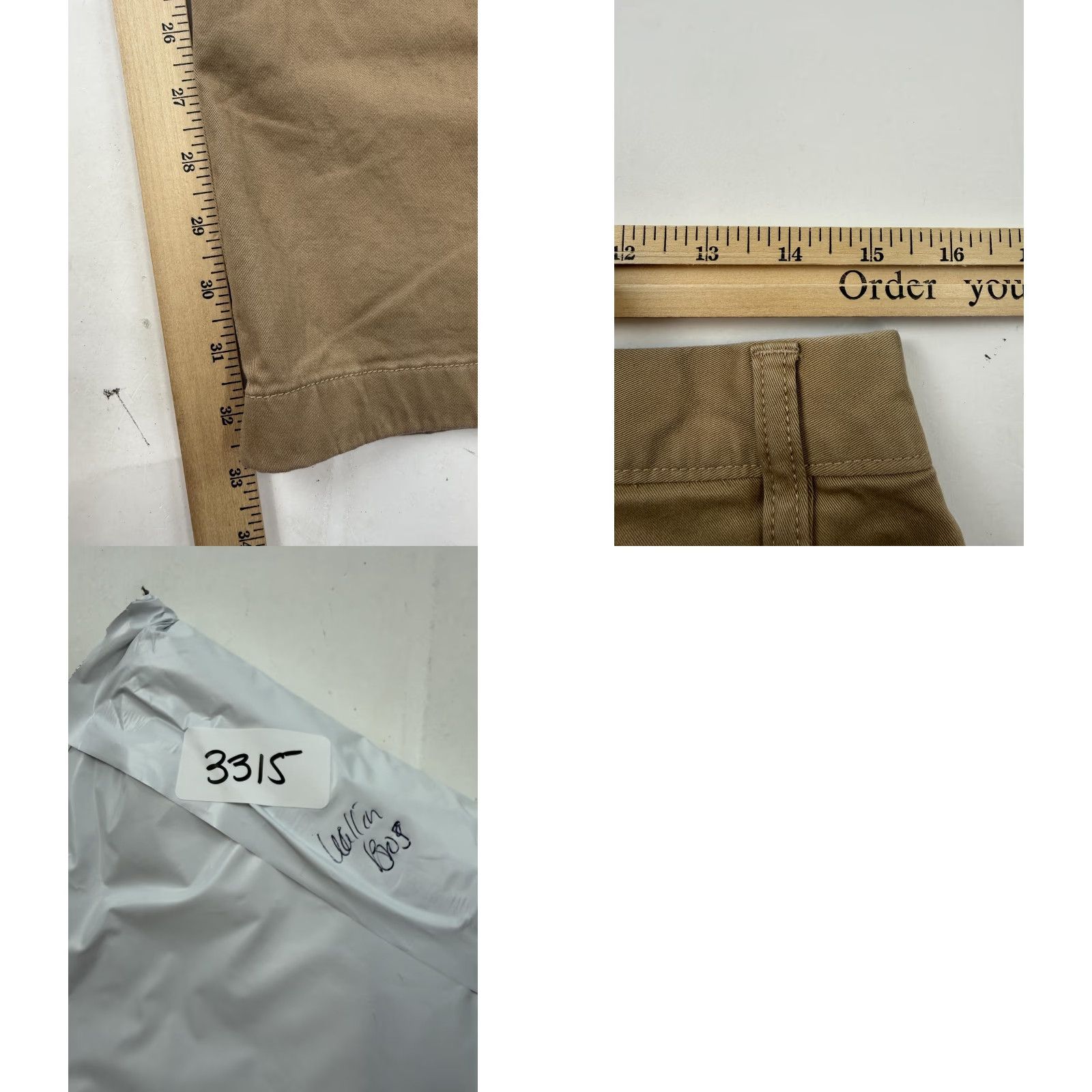 Vintage Wallin & Bros Pants Mens 32x34 Beige Chino Straight Leg Stretch Casual Wallin & Bros. Pants Mens 32x34 Beige Chino Straight Leg Stretch Casual Size US 32 / EU 48 - 8 Thumbnail