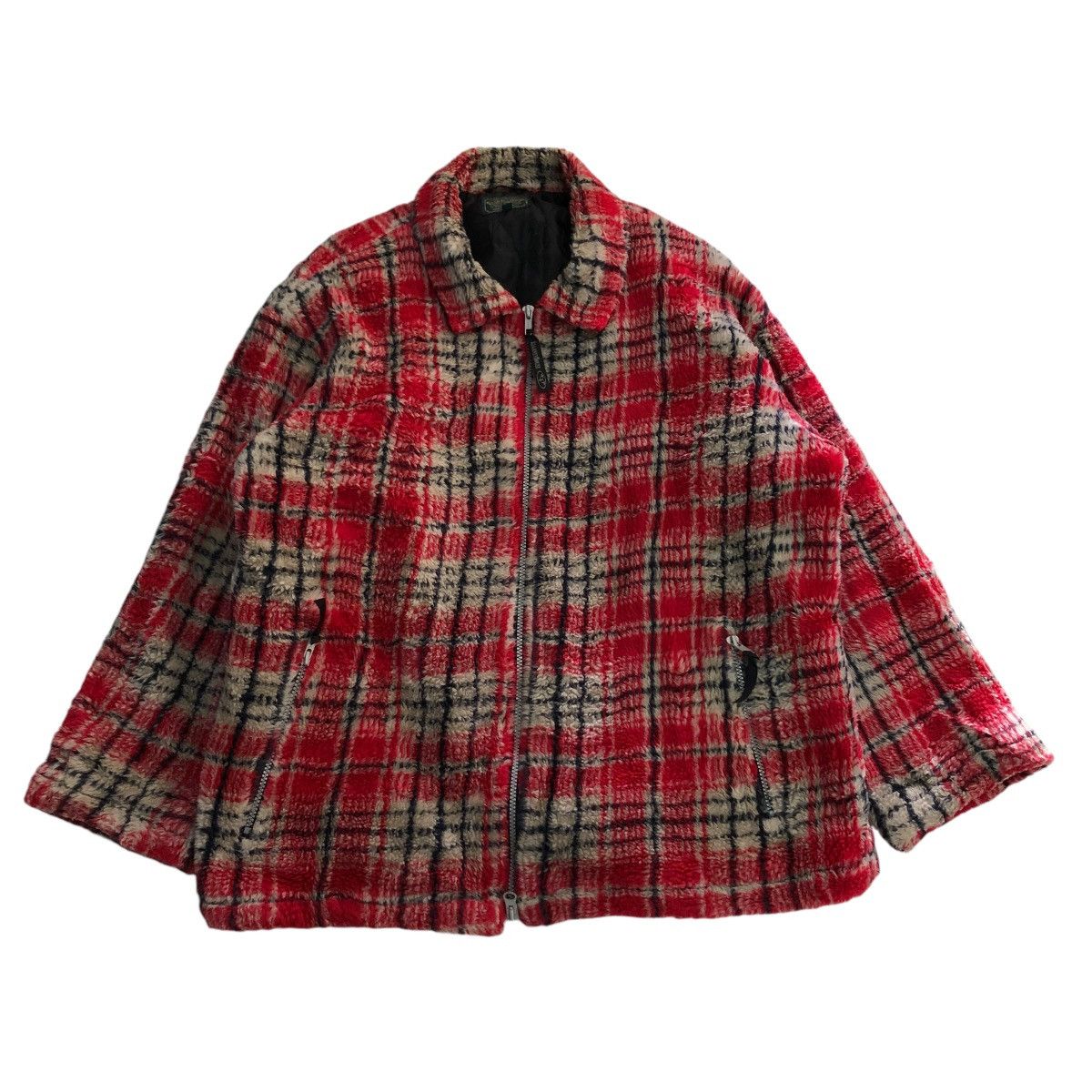 Hysteric Glamour 🔥VINTAGE ZIPPER JACKET FLEECE SHERPA KEARNEY HOUSE TARTAN Size US L / EU 52-54 / 3 - 1 Thumbnail