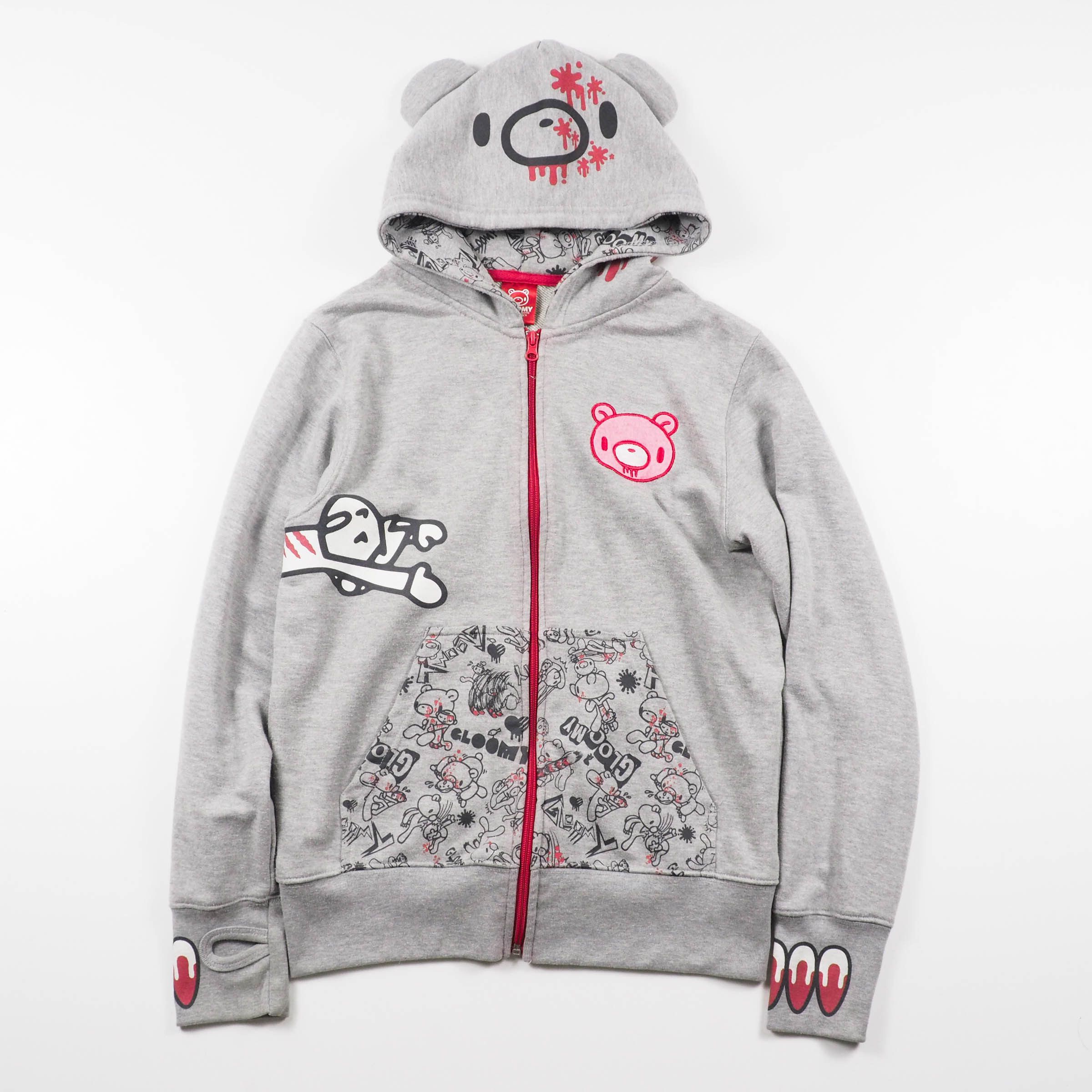Japanese Brand × Vintage Y2K Gloomy bear hoodies sweater Size M / US 6-8 / IT 42-44 - 2 Thumbnail