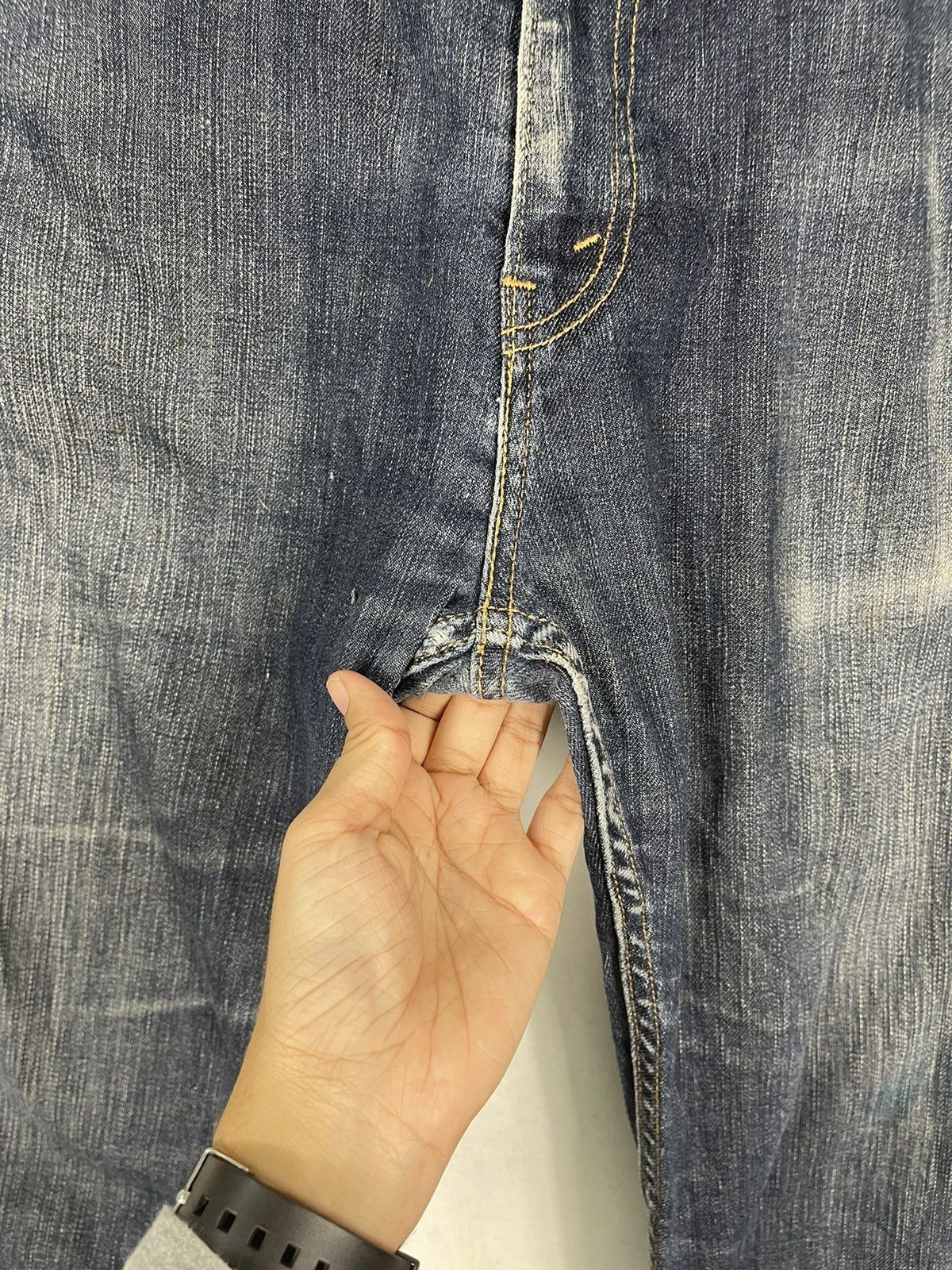 Levi's Levis 505 Denim Jeans Zipper Fly Size US 36 / EU 52 - 9 Thumbnail