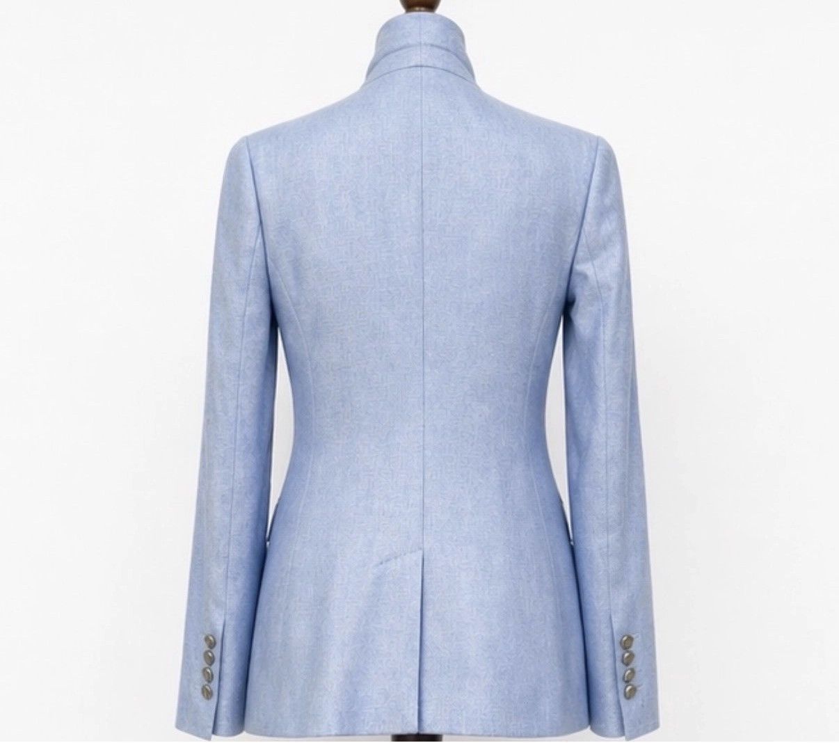 Dolce & Gabbana Dolce & Gabbana blue blazer Size S / US 4 / IT 40 - 4 Thumbnail