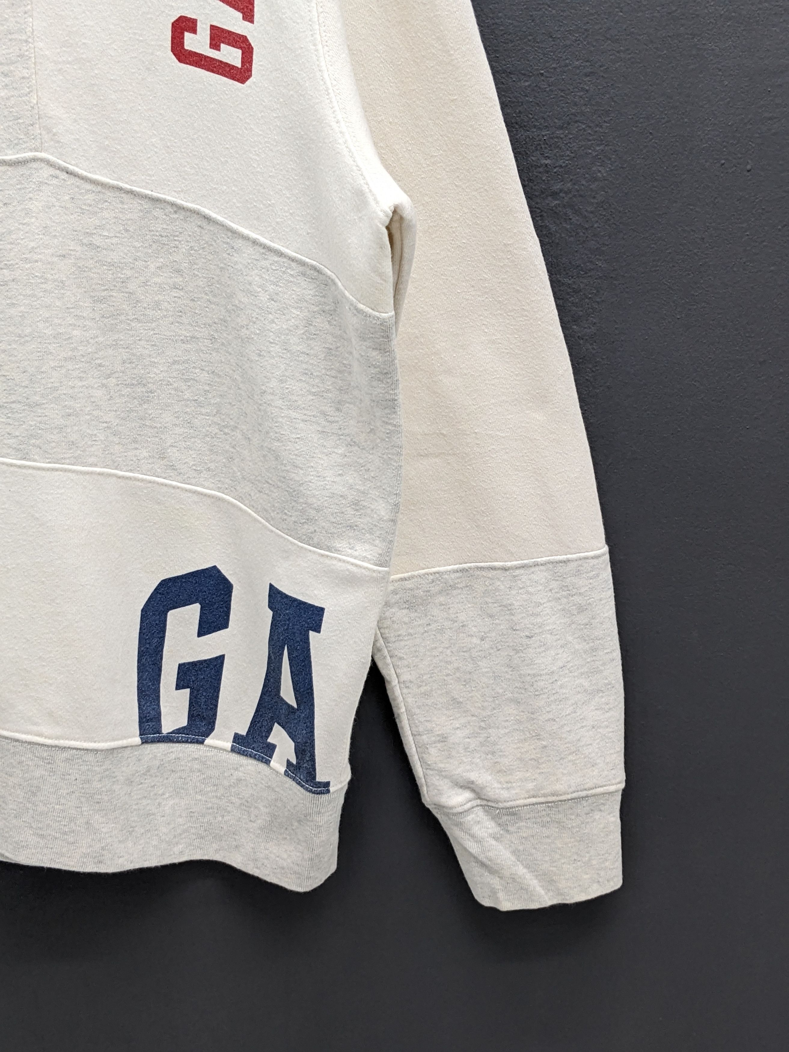 Gap GAP Patchwork Graphic Deconstructed Colorblock Sweatshirt Size US XL / EU 56 / 4 - 4 Thumbnail