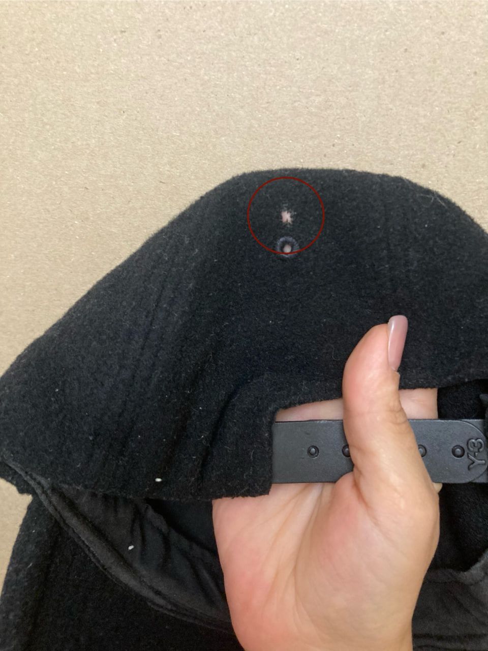 Yohji Yamamoto VINTAGE YOHJI YAMAMOTO Y-3 CAP HAT Y2K JAPANESE AVANT GARDE Size ONE SIZE - 13 Thumbnail