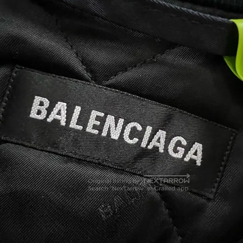 Balenciaga Balenciaga Chest Embroidered Logo Jacket Size US S / EU 44-46 / 1 - 3 Thumbnail