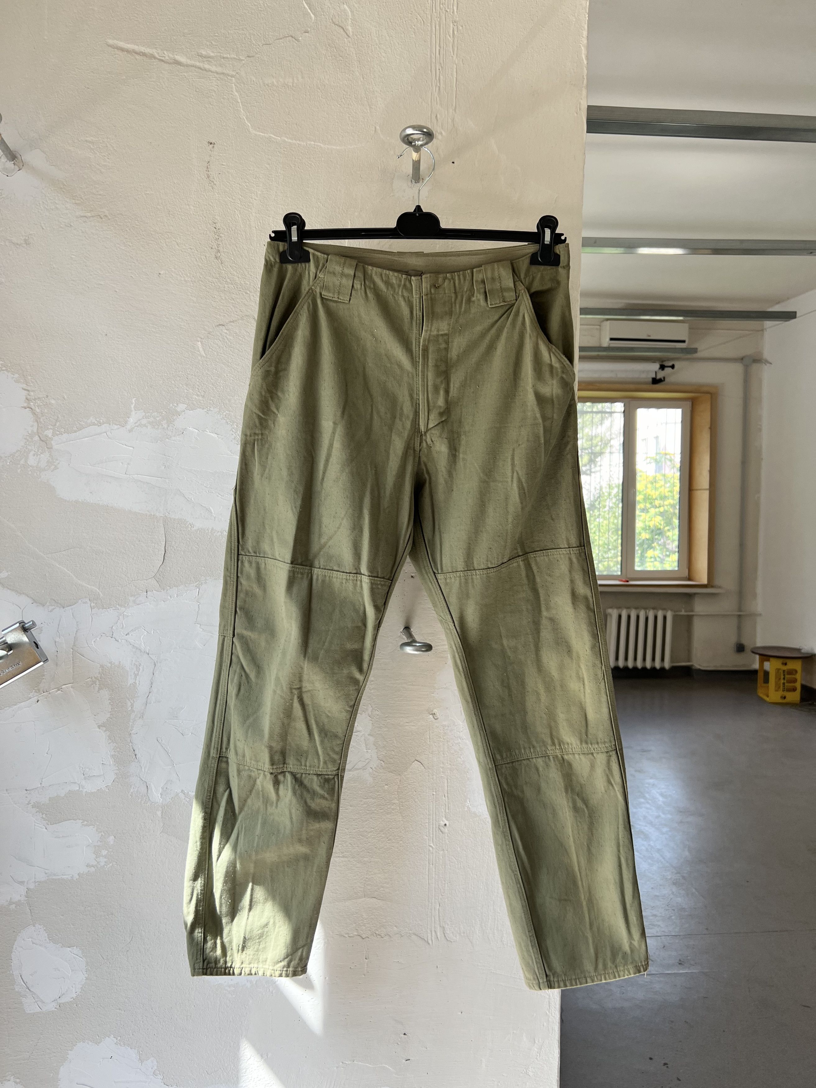 Other Military Cargo 1960s Cotton Hemp Pant Size US 32 / EU 48 - 3 Thumbnail