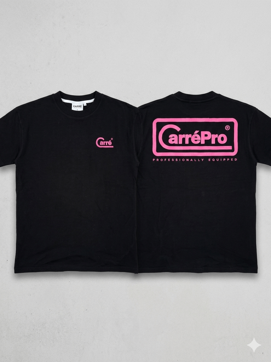 Carre Carré Pro Graphic T-Shirt Black Y2K Streetwear Size US XS / EU 42 / 0 - 1 Preview