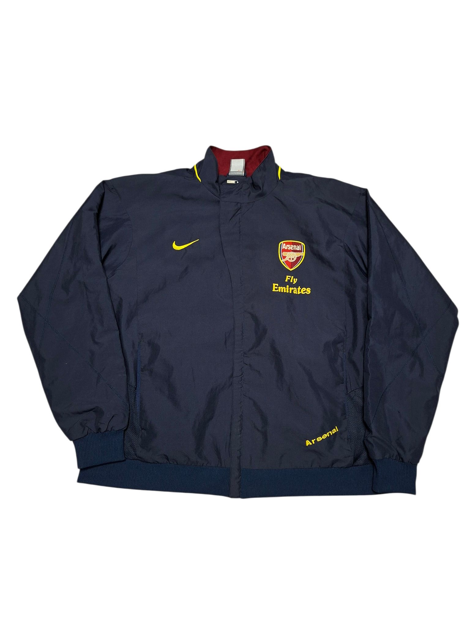 ARSENAL LONDON NIKE VINTAGE NYLON TRACK JACKET