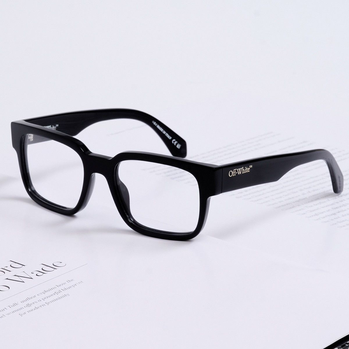 Off-White OFF WHITE STYLE 80 BLACK GLASSES Size ONE SIZE - 2 Thumbnail