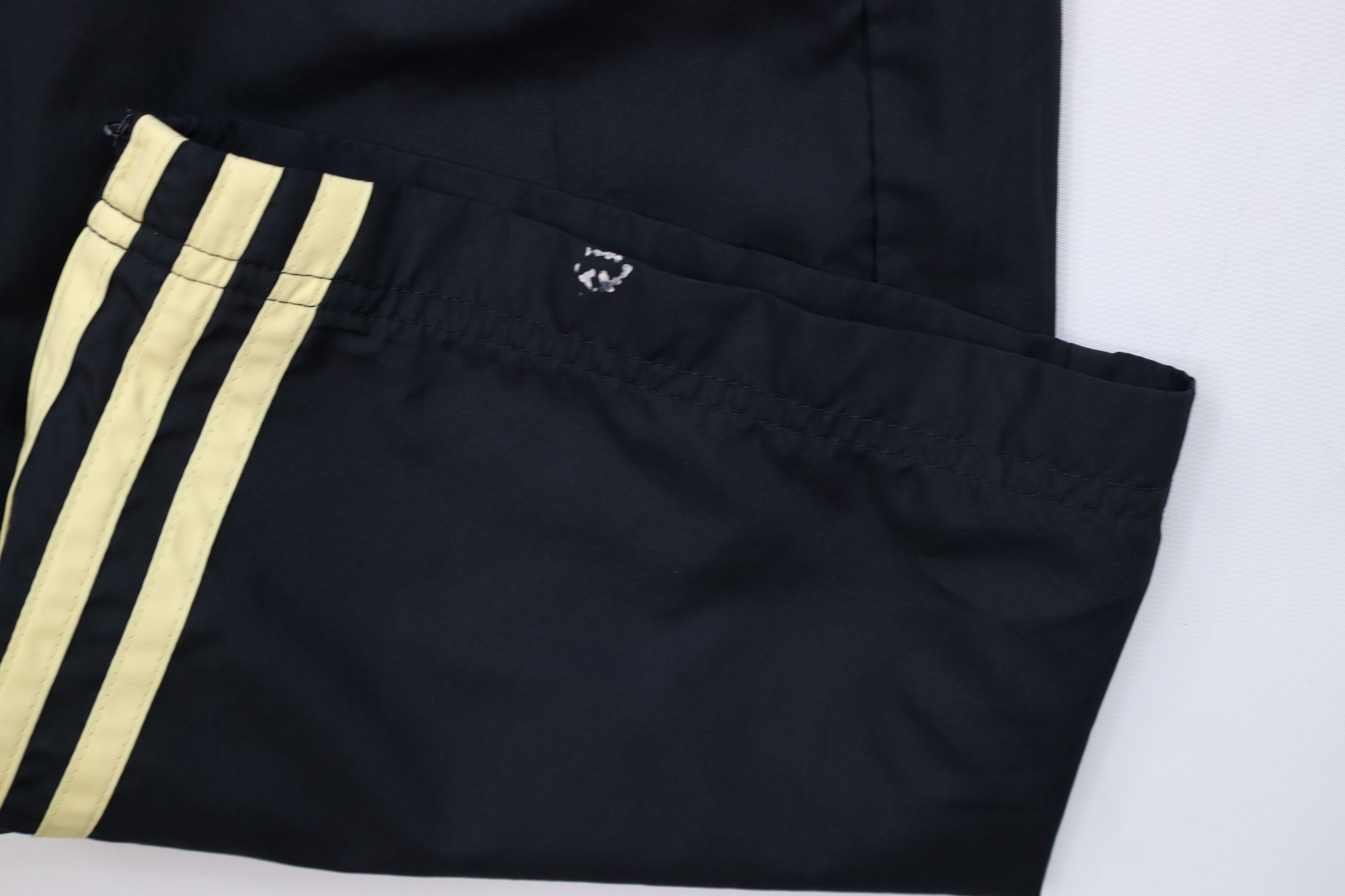Adidas × Vintage Vintage Y2K Adidas Striped Lined Wide Leg Windbreaker Pants Size US 38 / EU 54 - 6 Thumbnail