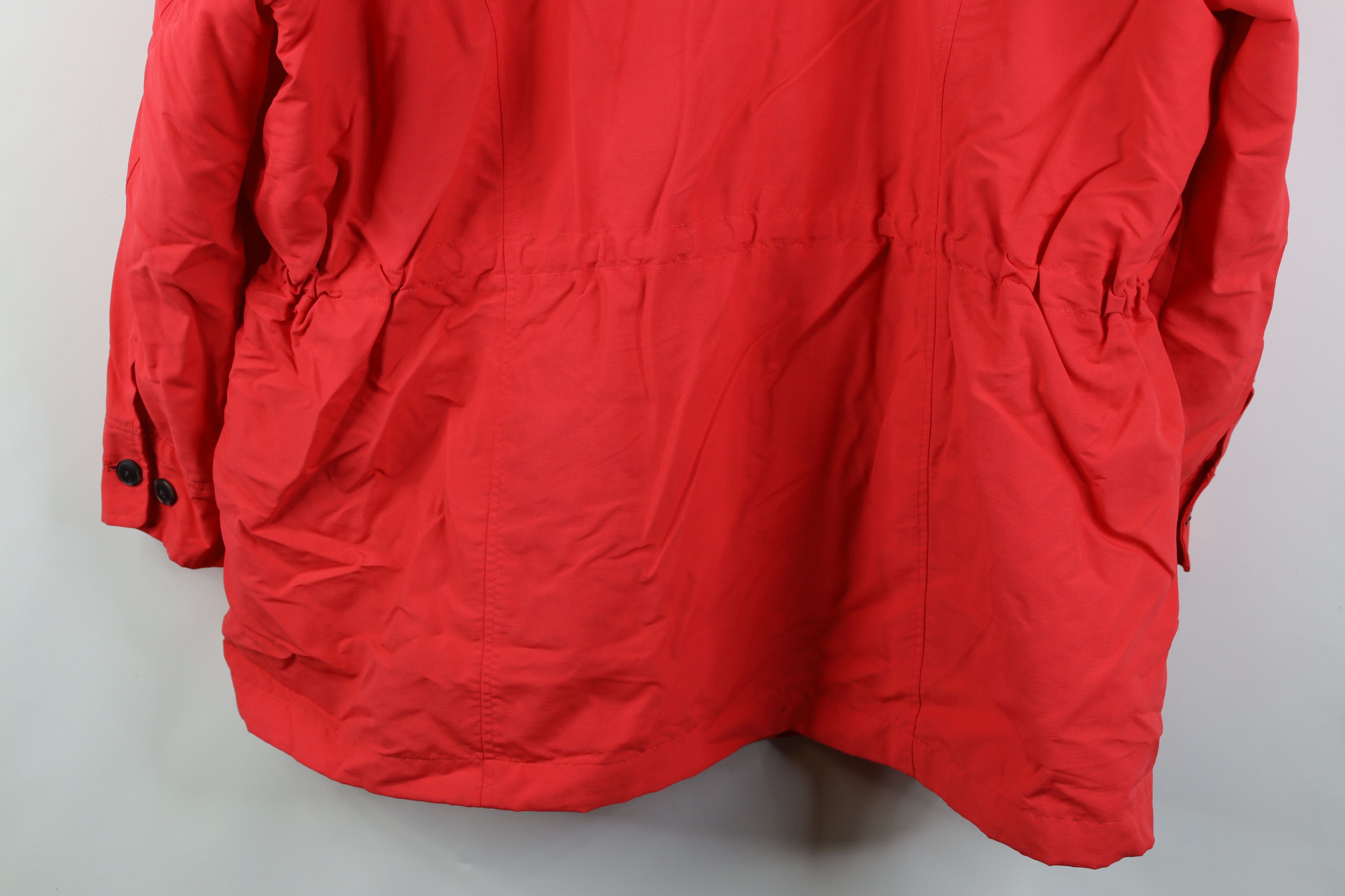 Lands' End Vintage Y2K Lands End Hooded Windbreaker Rain Jacket Coat Size 3XL / US 20-22 - 16 Thumbnail