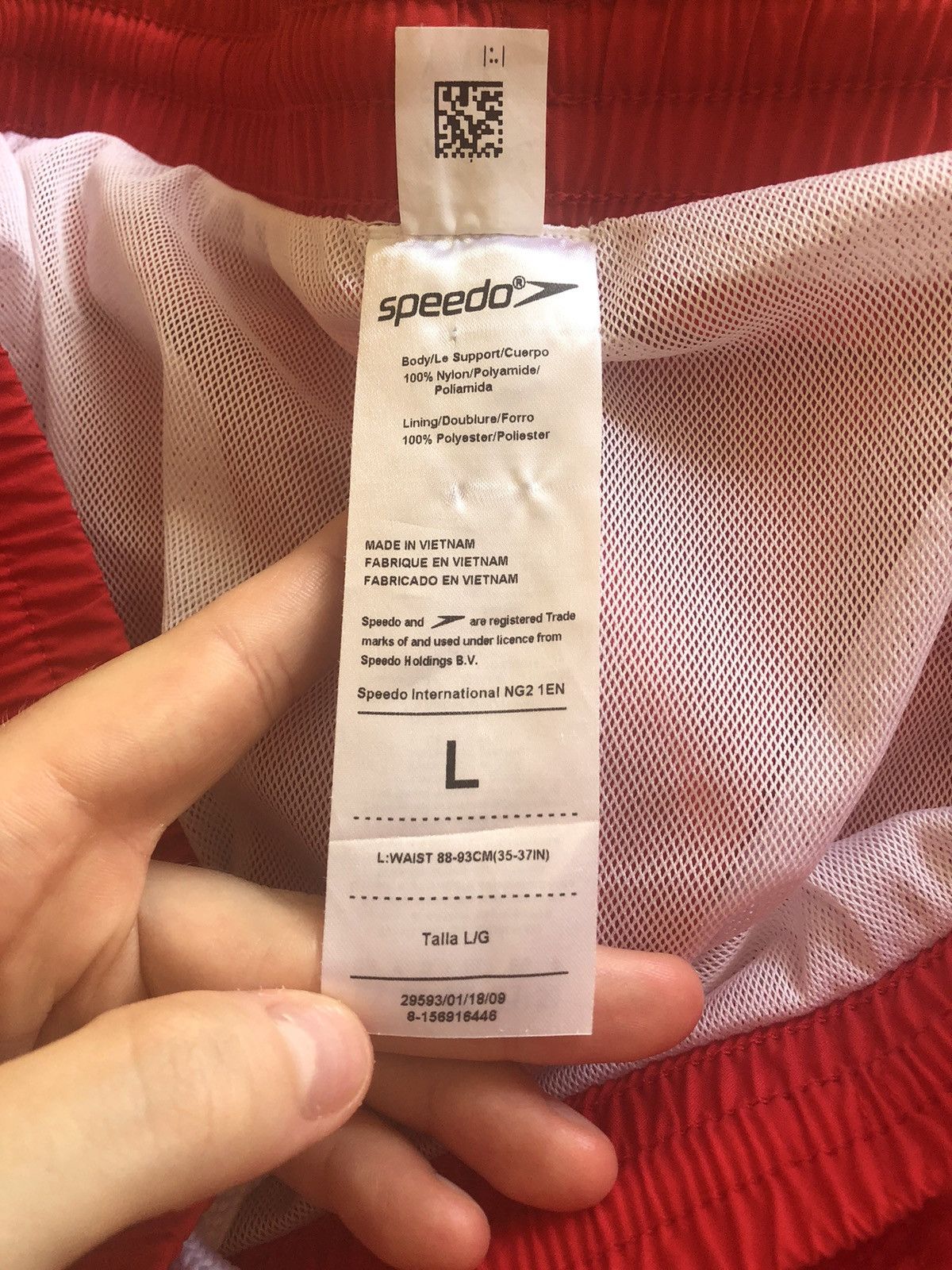 Speedo SPEEDO CLASSIC SPORT RUNNING SWIM SHORTS Size US 34 / EU 50 - 4 Thumbnail