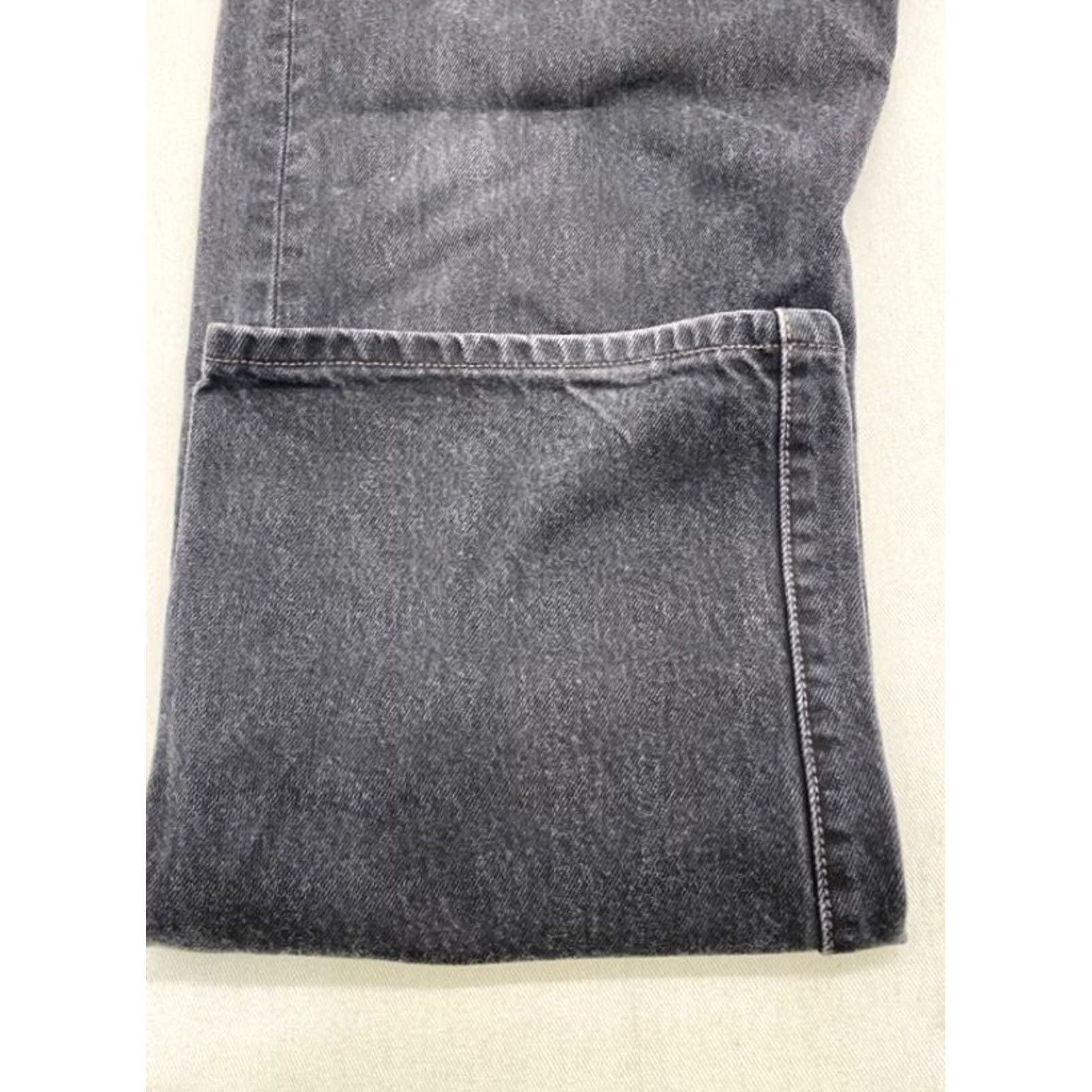 Levi's Levi's 501 Black Denim Jeans Mens 38 Regular Button Fly Straight Levi's 501 Black Denim Jeans Mens 38x32 Button Fly Straight Leg 3293 Size US 38 / EU 54 - 2 Thumbnail