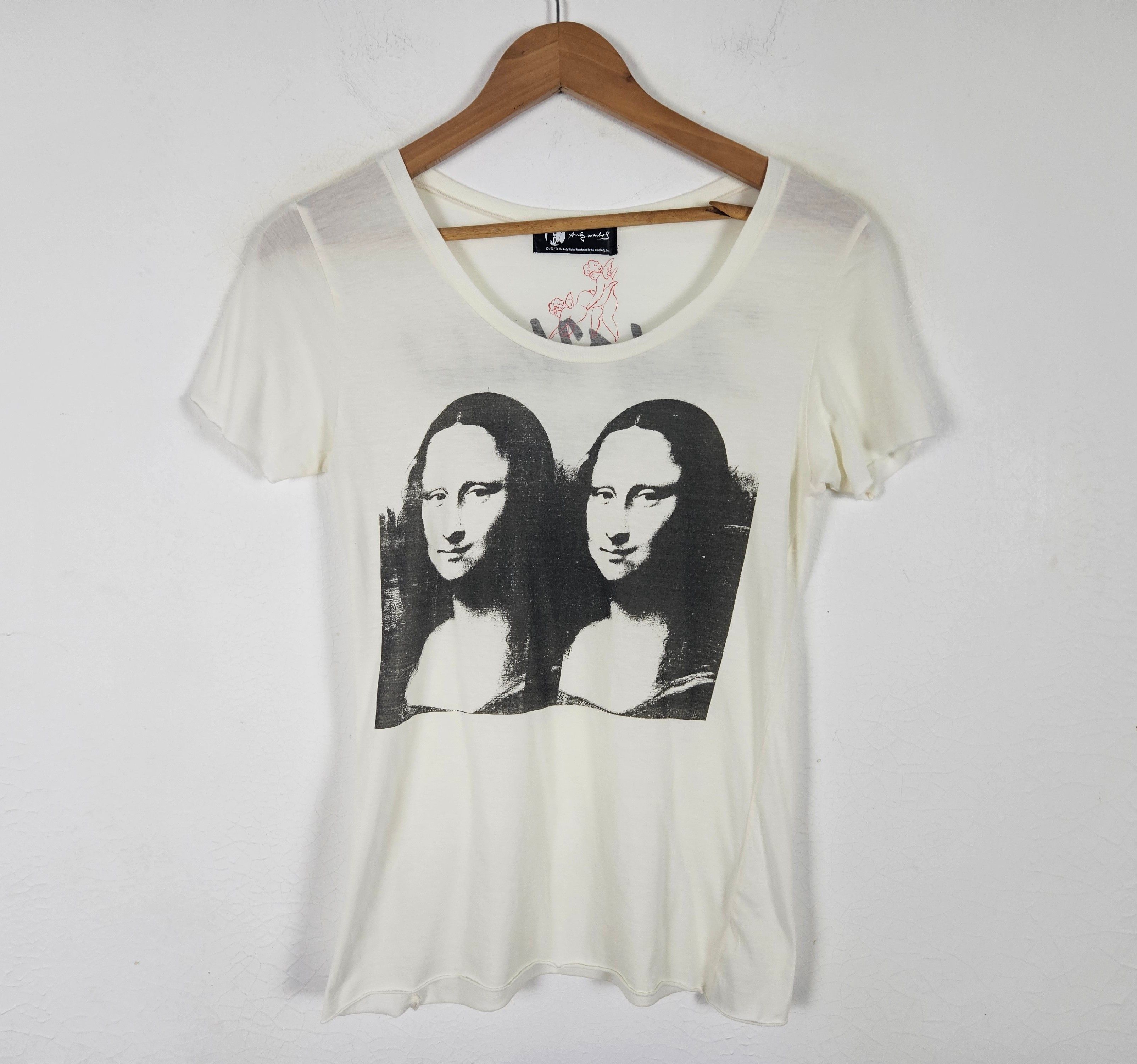 Andy Warhol × Hysteric Glamour Hysteric Glamour Andy Warhol Monalisa pop art shirt Size S / US 4 / IT 40 - 3 Thumbnail