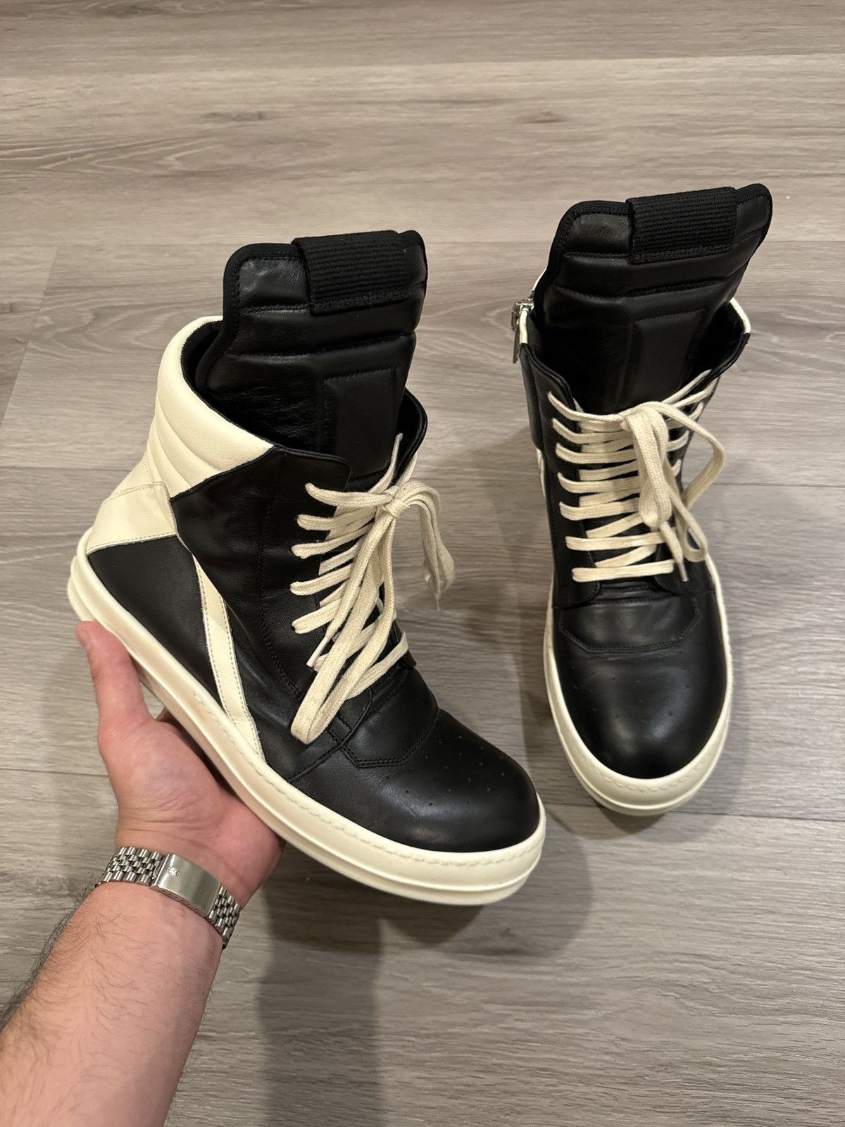 Rick Owens Rick Owens Geobasket | Grailed