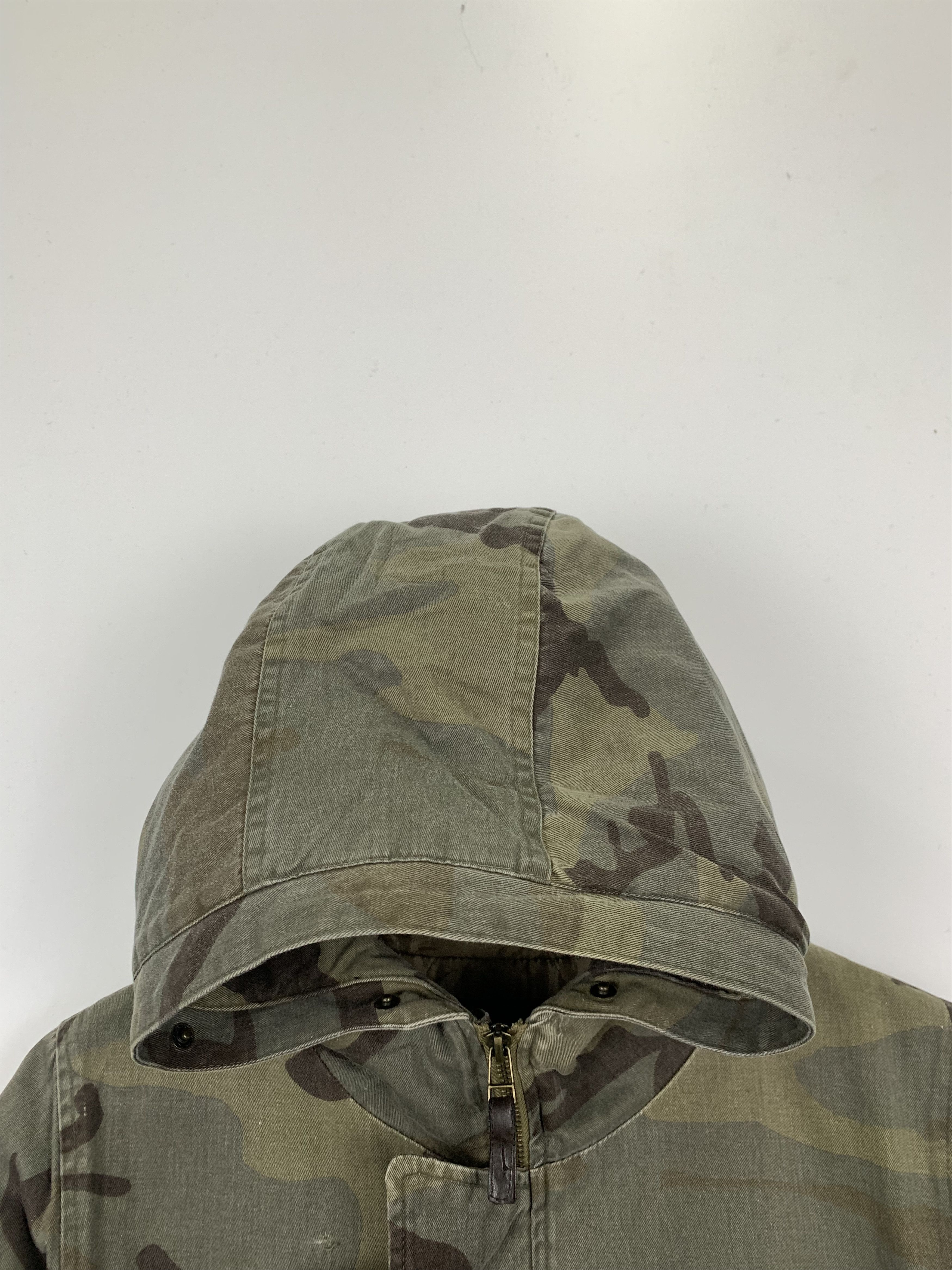 Vintage Vintage Us Air Force Camo Military Hoodie Jacket J0873 Size US L / EU 52-54 / 3 - 8 Thumbnail