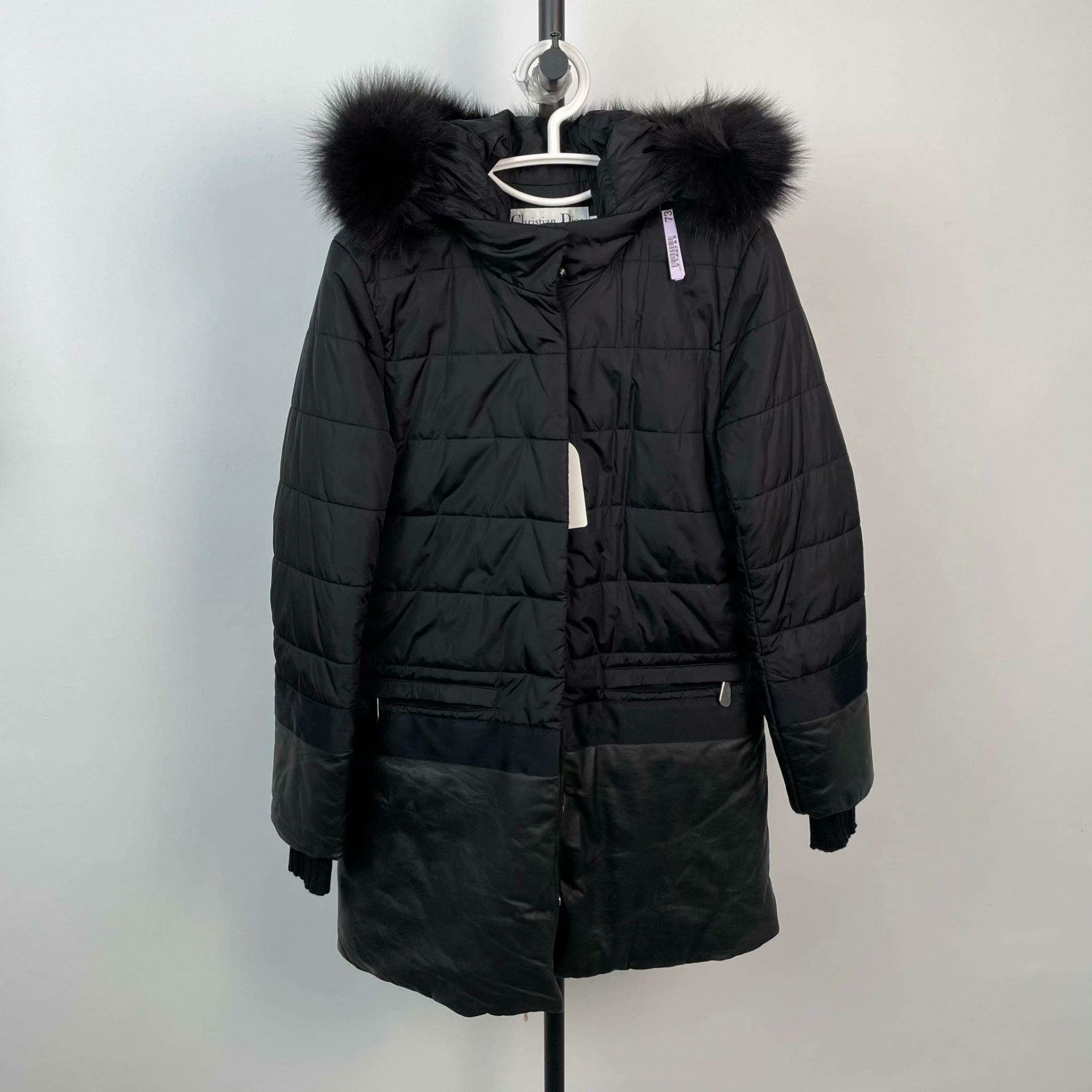 Dior Dior Down Black Heavy Coat M Men Size US M / EU 48-50 / 2 - 1 Thumbnail