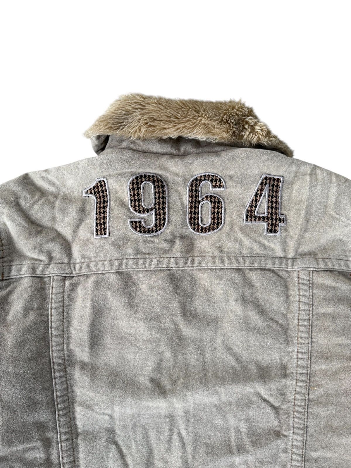 Japanese Brand CRASH JEANS SUEDE SHEEPSKIN JACKET Size US L / EU 52-54 / 3 - 5 Thumbnail