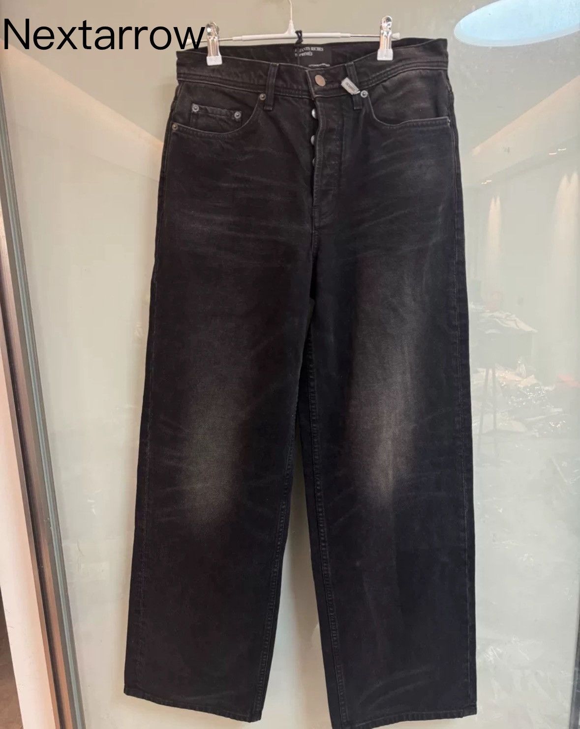 Enfants Riches Deprimes Enfants Riches Deporimes ERD 23FW Black Wash Wide Leg Jeans Size US 30 / EU 46 - 1 Thumbnail