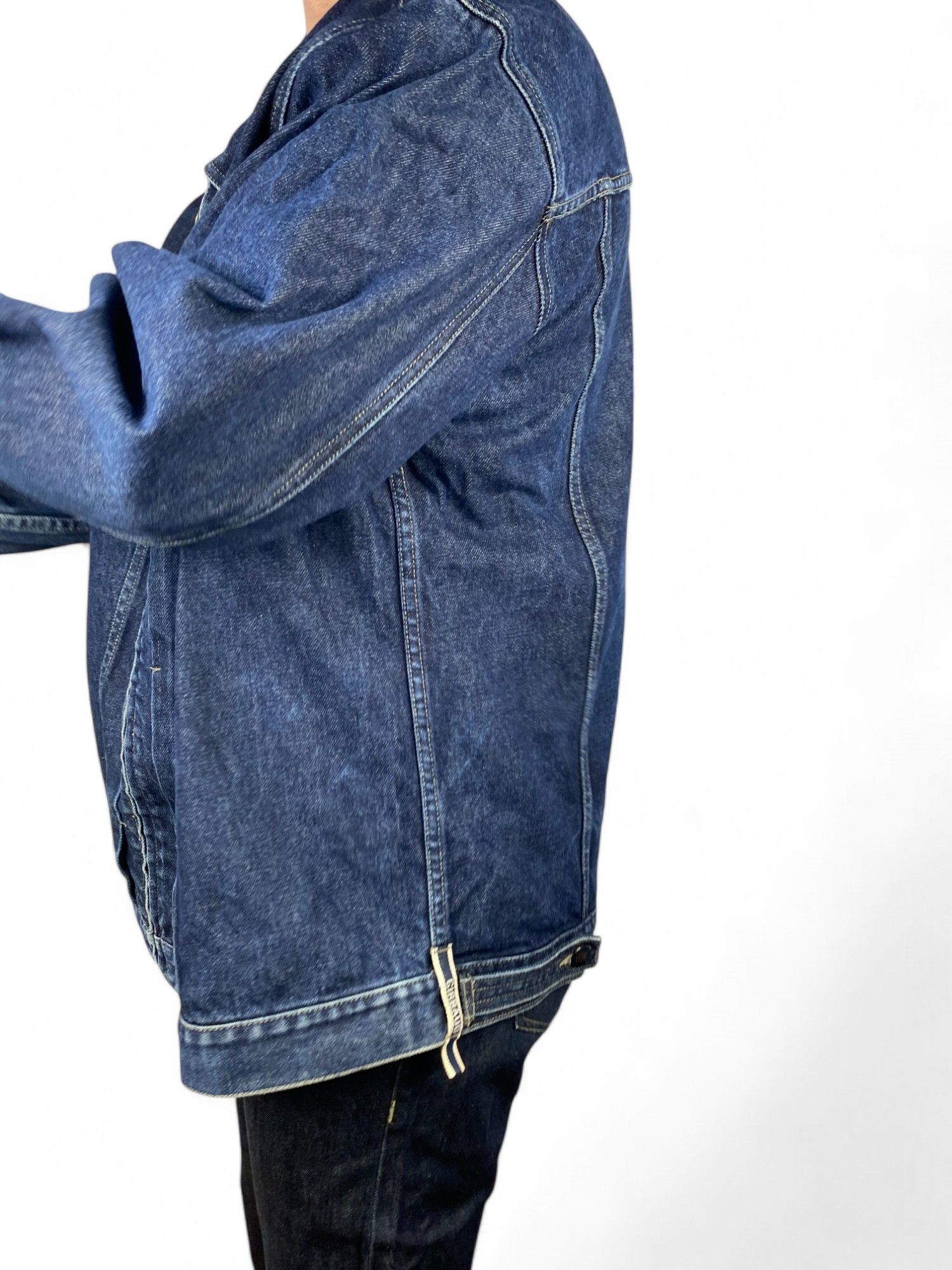 Japanese Brand × Marithe + Francois Girbaud marithe francois girbaud denim jeans jacket oversize vintage Size US XXL / EU 58 / 5 - 7 Thumbnail