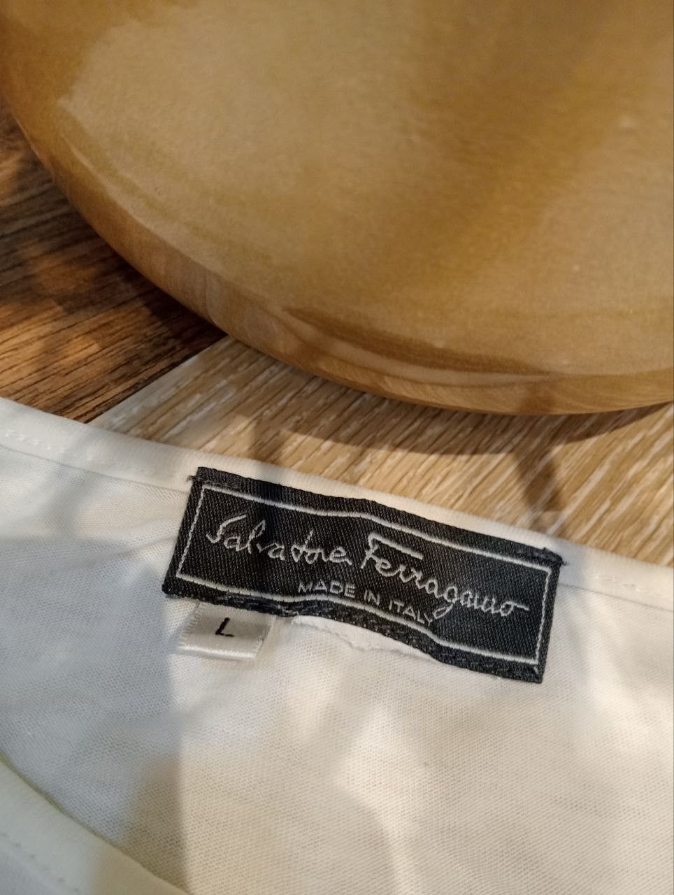 Salvatore Ferragamo SALVATORE FERRAGAMO LONS SLEEVE TSHIRT - SIZE L Size L / US 10 / IT 46 - 6 Thumbnail