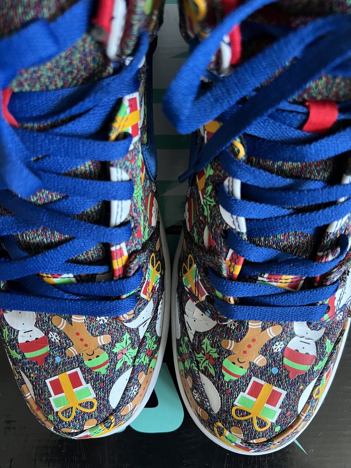 CNCPTS × Nike Nike SB Dunk High Concepts Ugly Christmas Seater (2017) Size US 10 / EU 43 - 9 Thumbnail
