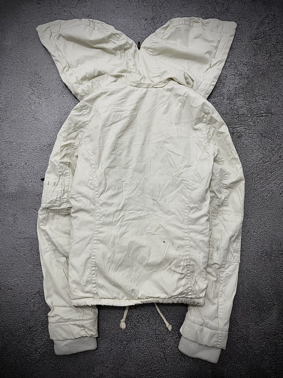MOUSSY 2000s Moussy Milky White Jacket Size US M / EU 48-50 / 2 - 7 Thumbnail