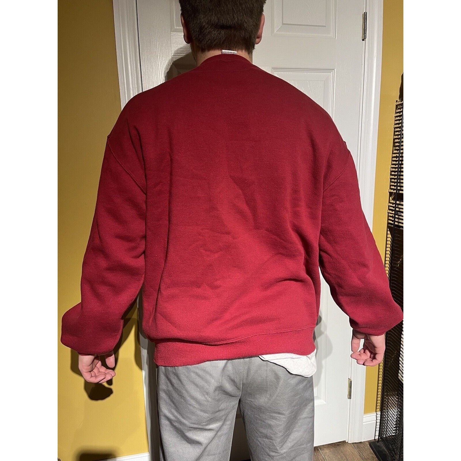 Vintage Vintage 90s Russell Athletic Usa Made Crewneck Sweatshirt Size US XL / EU 56 / 4 - 2 Thumbnail