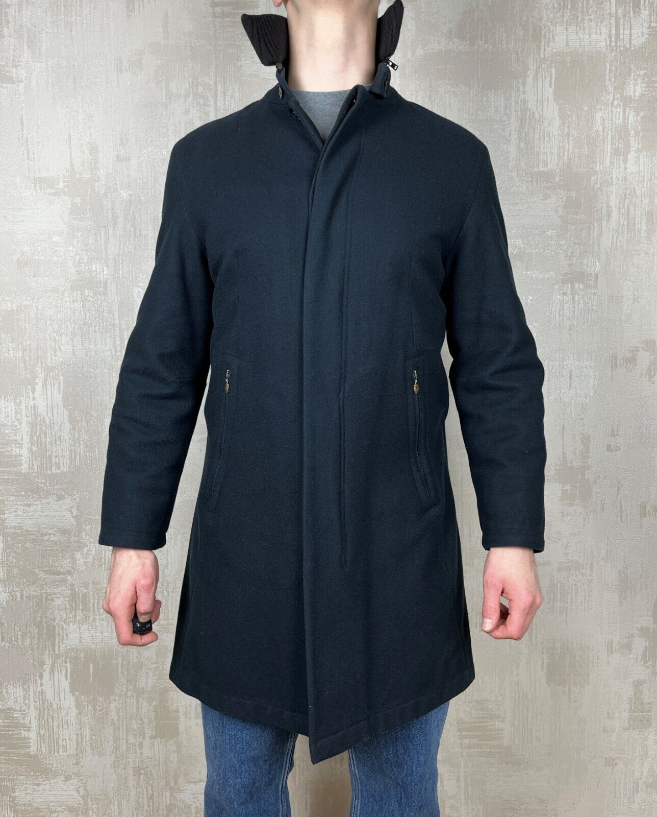 Vintage Mandarina Duck Wool Blend Overcoat Jacket