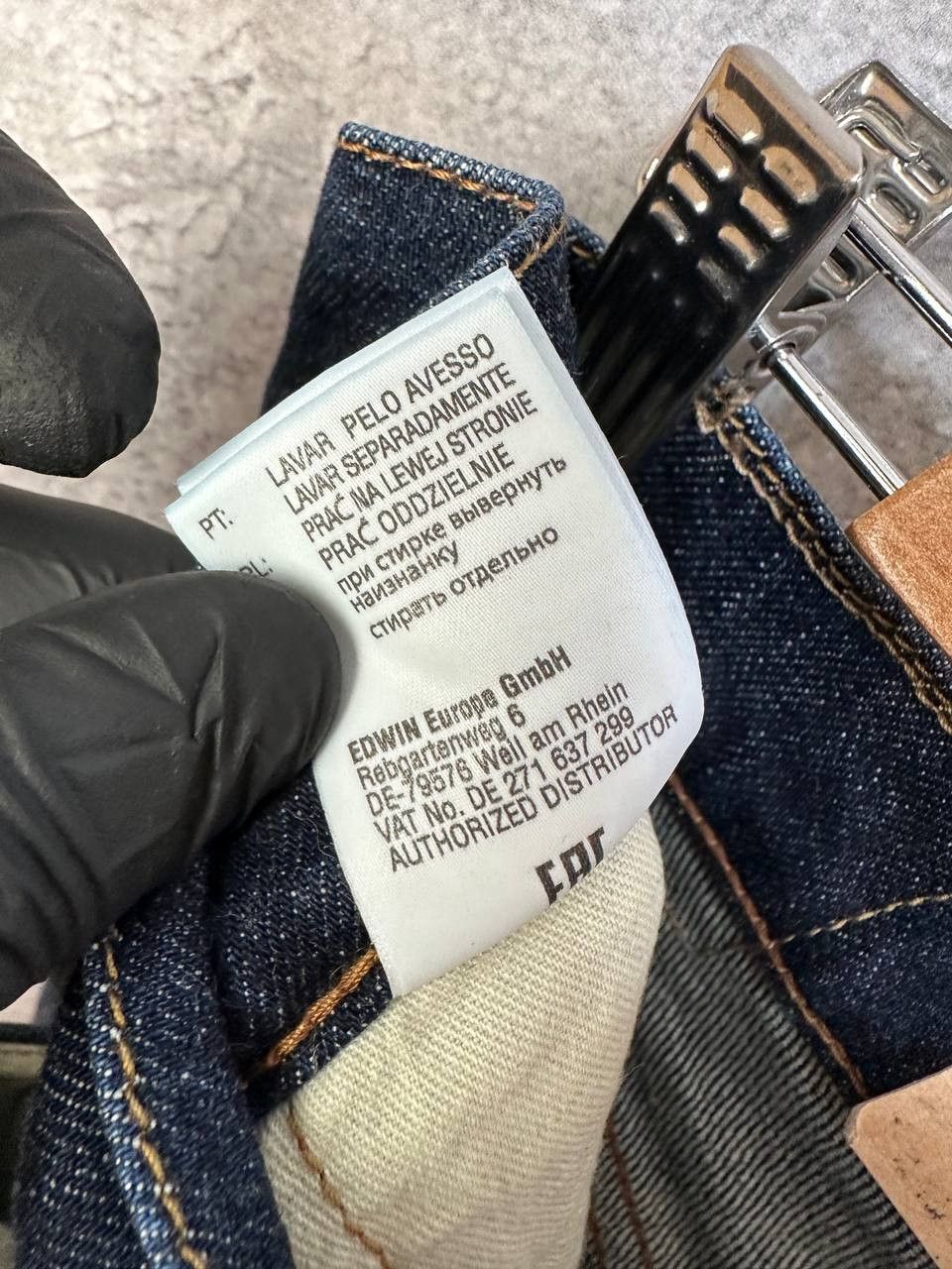 Edwin NWT Edwin Made in Japan Pants Denim Slim Tapered Size US 32 / EU 48 - 19 Thumbnail