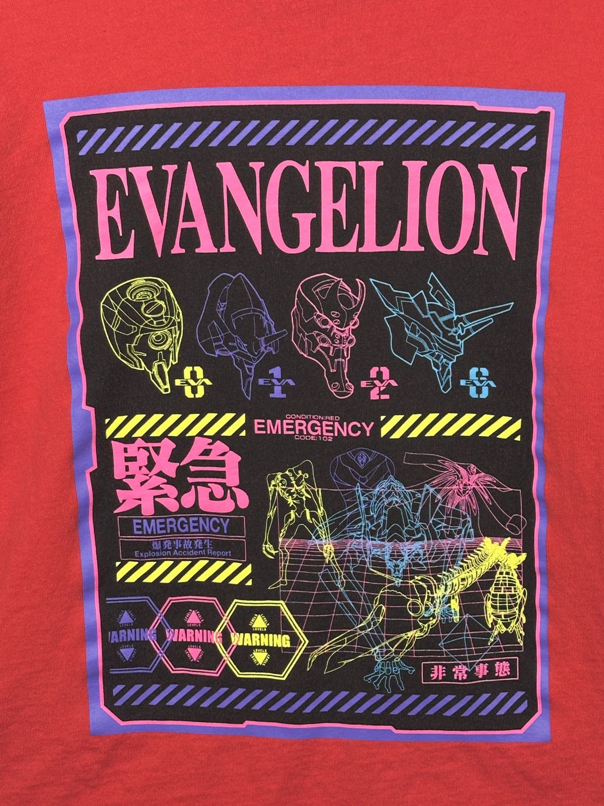 GU × Japanese Brand GU Neon Genesis Evangelion T-Shirt Size US S / EU 44-46 / 1 - 2 Thumbnail