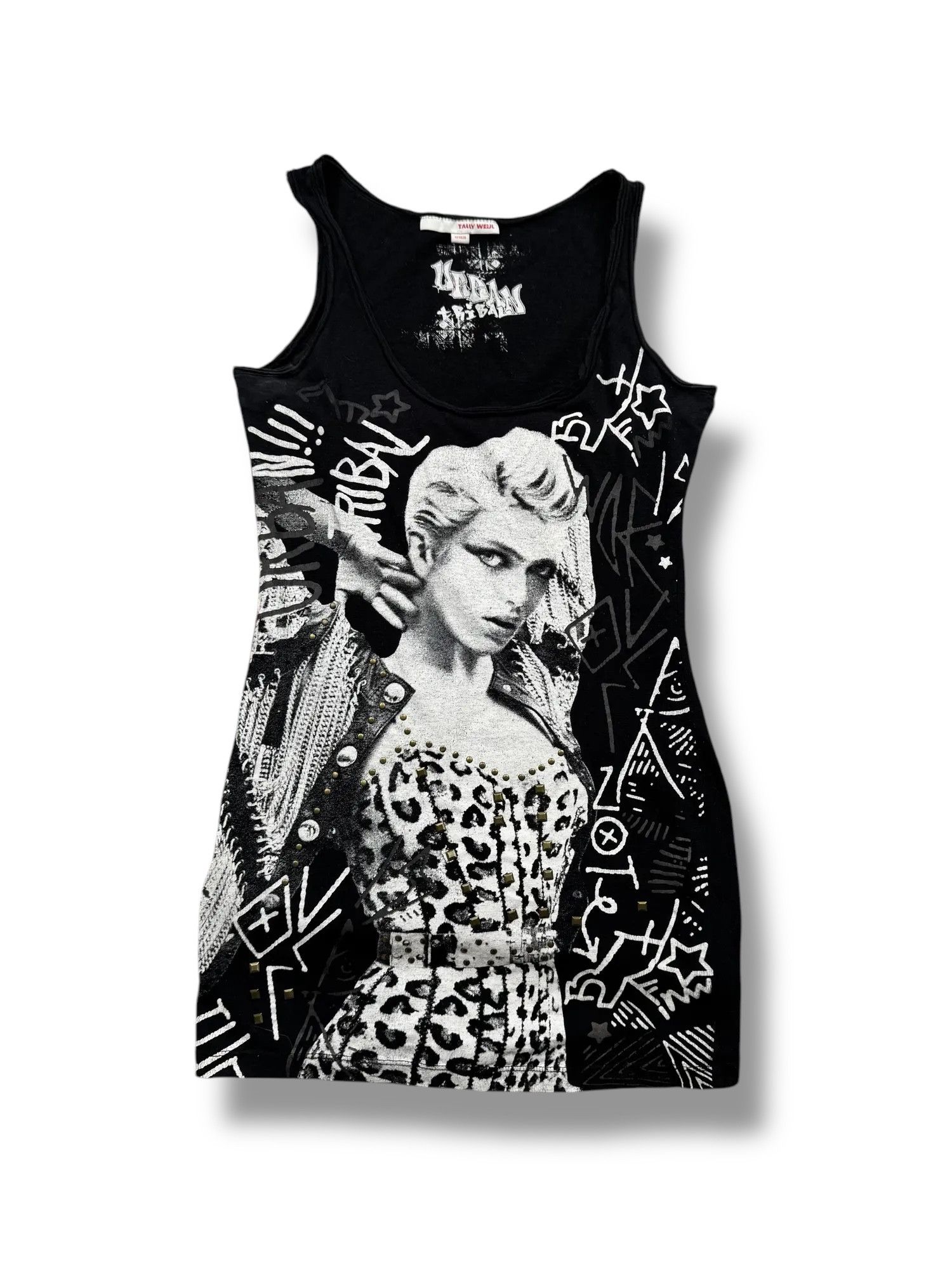 Vintage Y2K Mini Dress(V236) Size S / US 4 / IT 40 - 1 Thumbnail