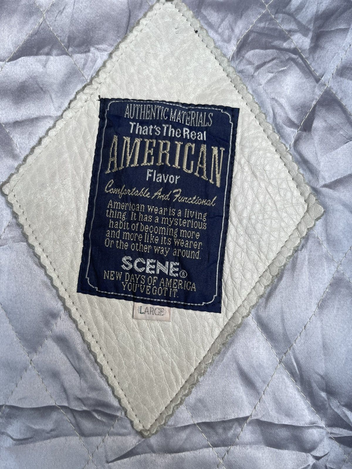 Vintage 90s Scene Varsity Jacket - American Championship Victory Size US L / EU 52-54 / 3 - 3 Thumbnail