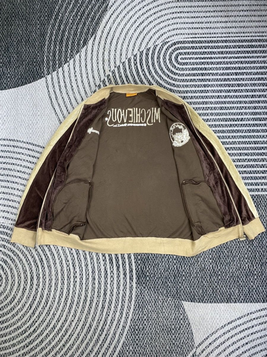 Hysteric Glamour Vintage Mischievous Embroidery Logo Velvet Zipper Jacket Size US M / EU 48-50 / 2 - 5 Thumbnail