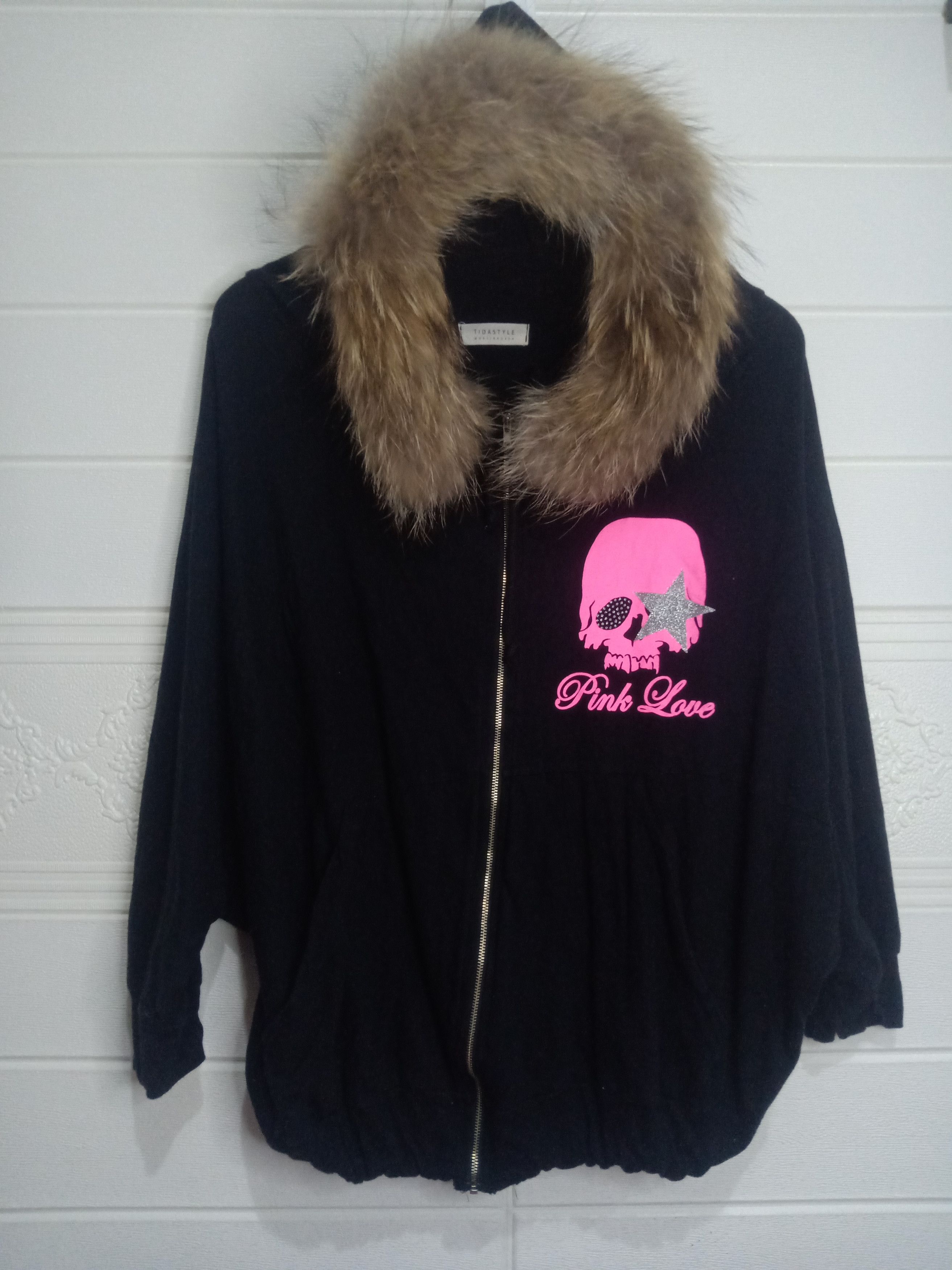 Beauty Beast CRAZY TIDASTYLE SKULSS FUR HOOD Size L / US 10 / IT 46 - 2 Thumbnail