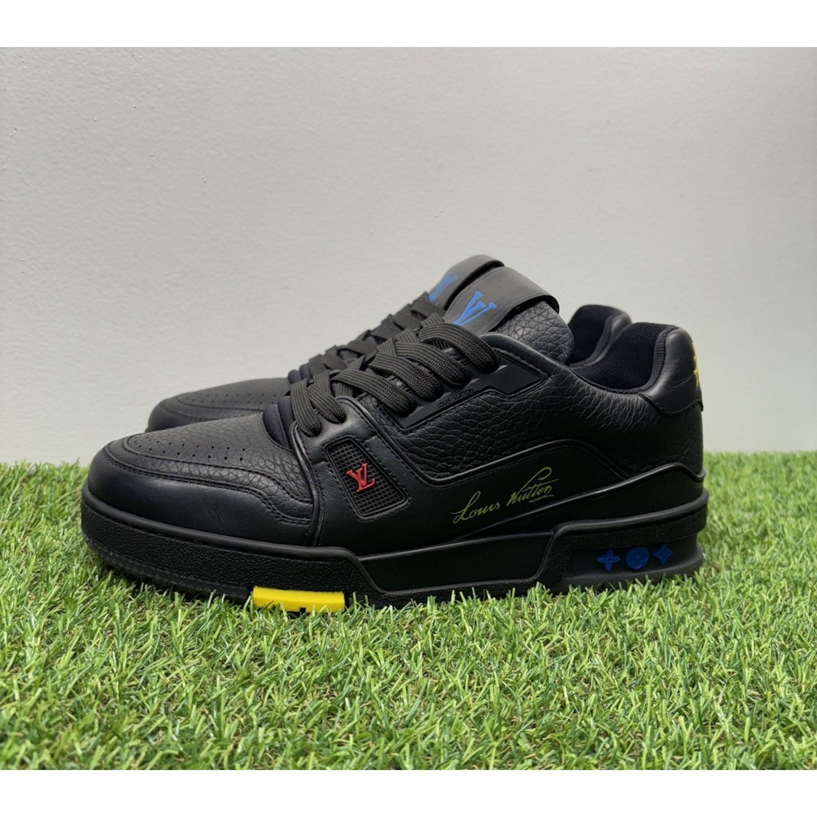 Louis Vuitton Louis Vuitton Trainer ' Black ' | GREAT COND! Size US 8 / EU 41 - 1 Thumbnail