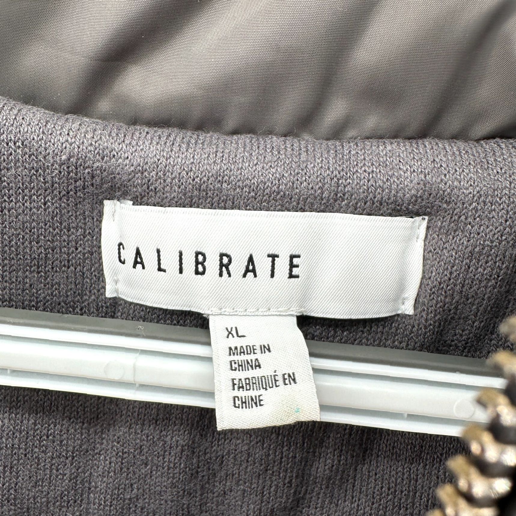 Vintage Calibrate Jacket Men's XL Full Zip Gray Lined Cotton Winter Outdoor Size US XL / EU 56 / 4 - 3 Thumbnail