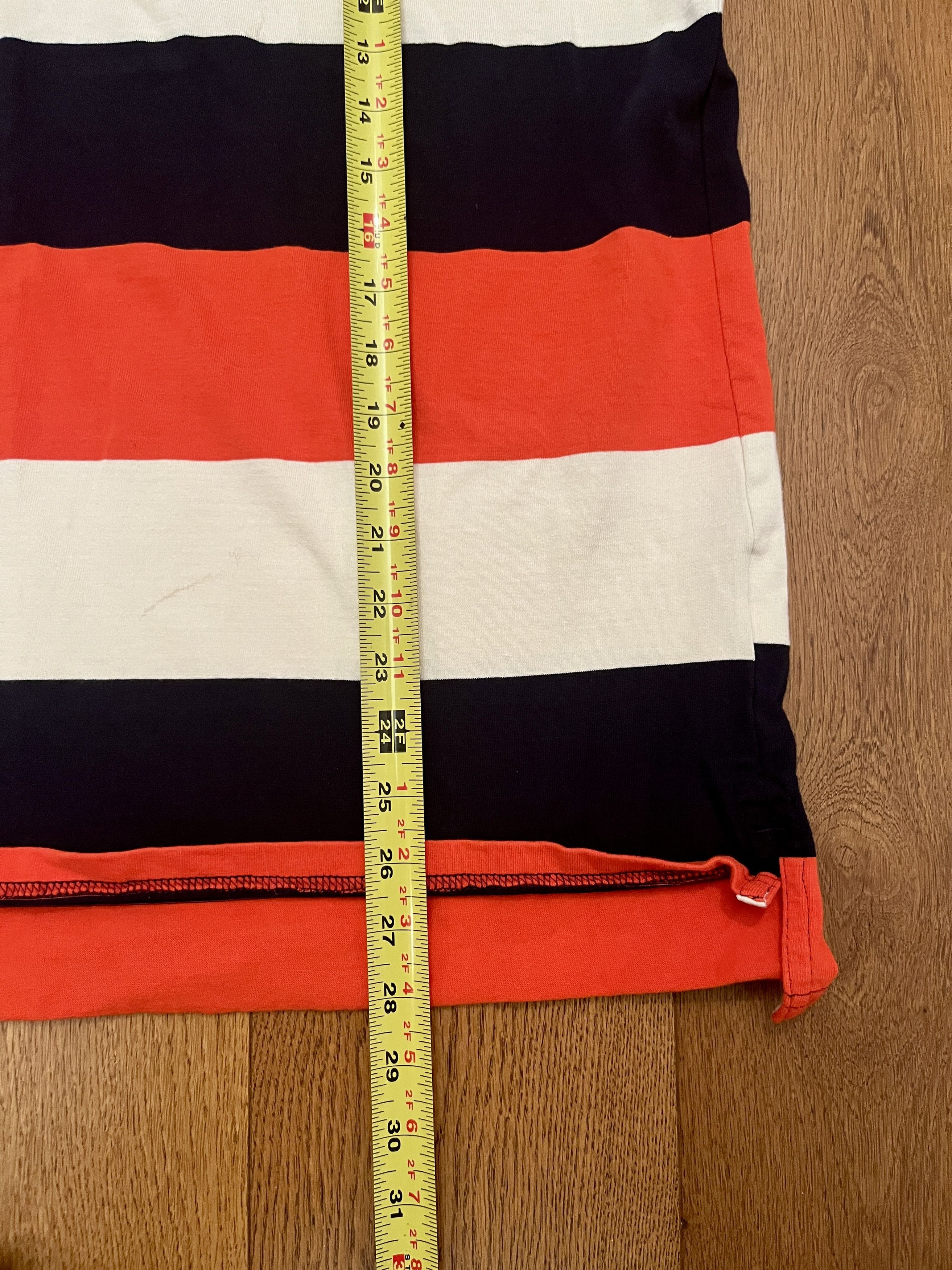 Vintage Official Bay FC Heritage Rugby Shirt Navy/Poppy Red/White XL Size US XL / EU 56 / 4 - 4 Thumbnail