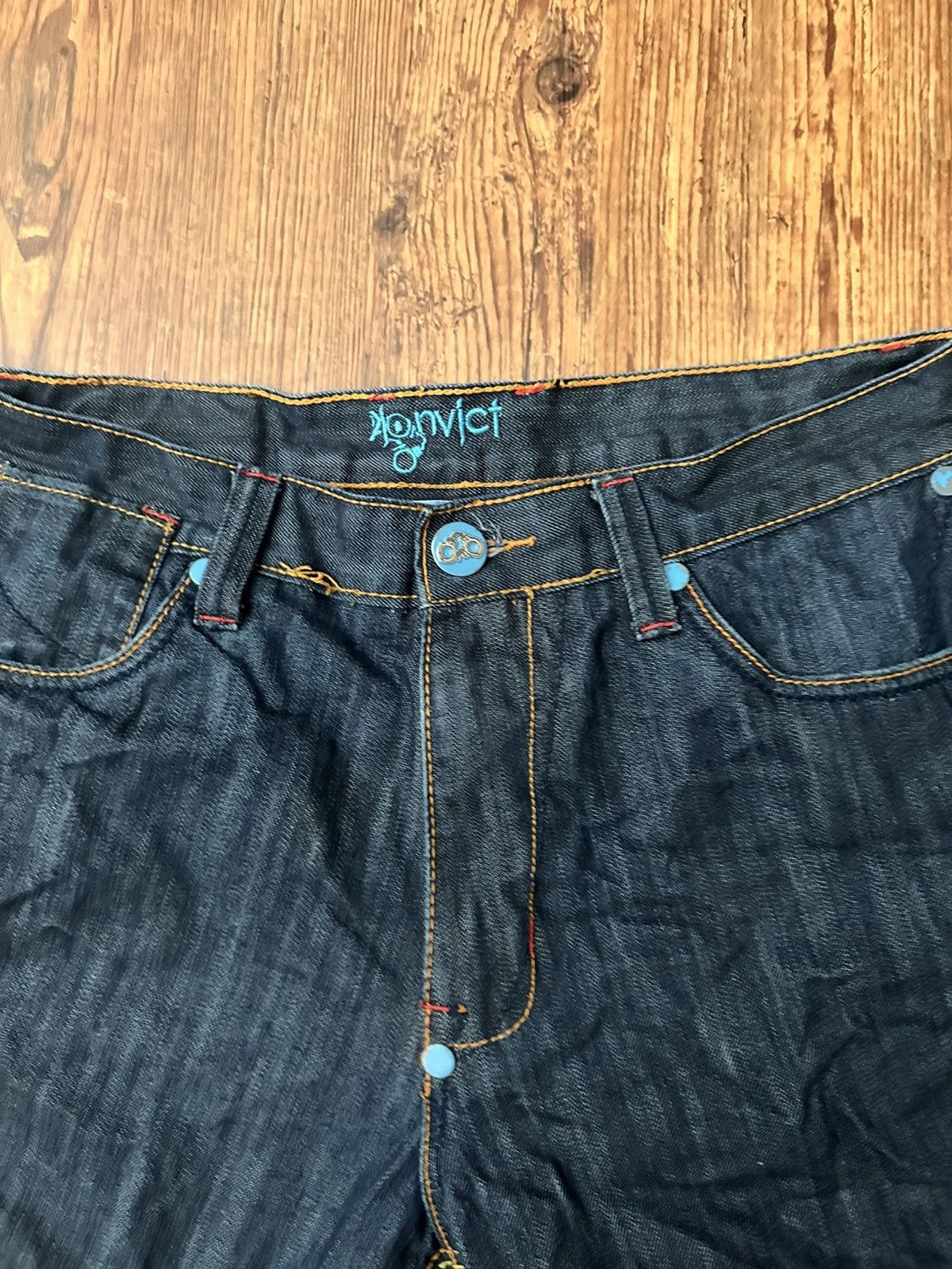 Designer × Vintage Konvict jeans Size US 36 / EU 52 - 3 Thumbnail