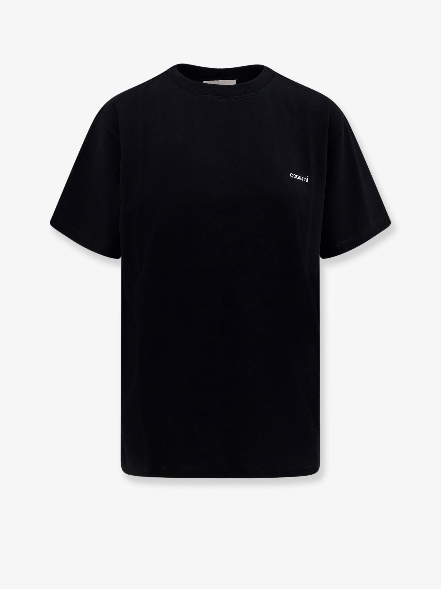 Knitted Boxy Tee Cotton T-Shirt
